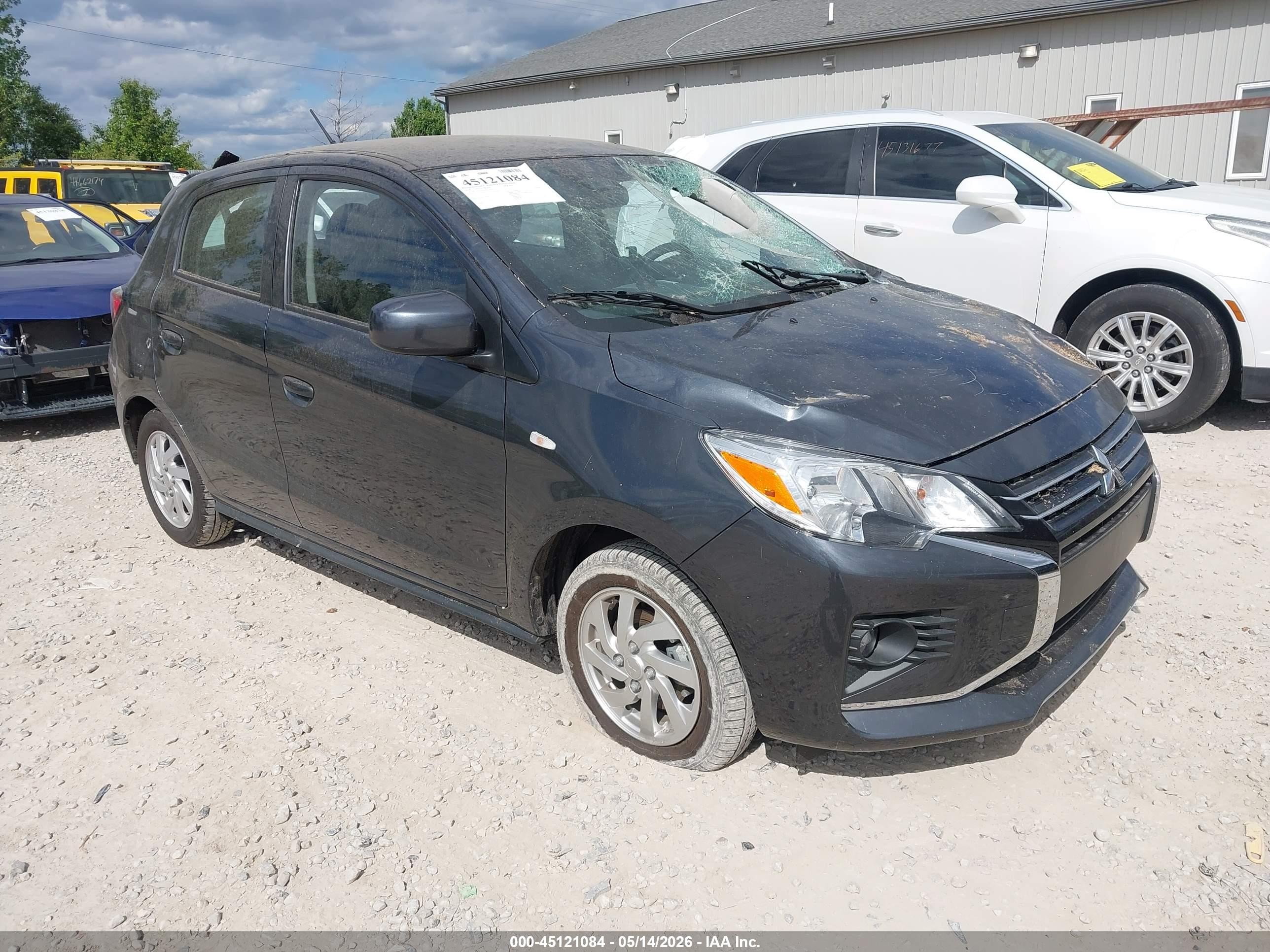 2024 Mitsubishi Mirage ES, VIN ML32AUHJXRH023782 — Storm