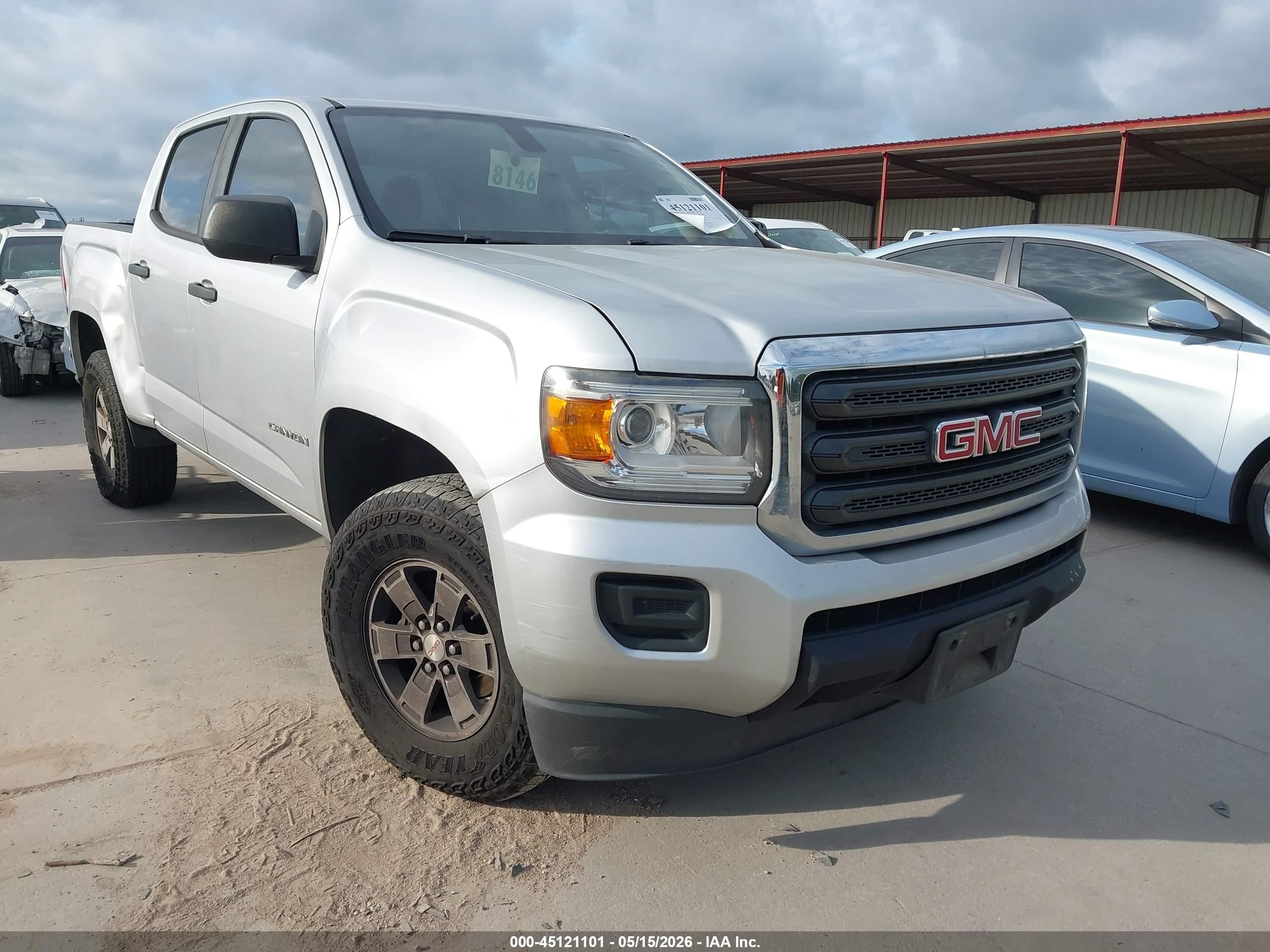 2018 GMC Canyon 2WD, VIN 1GTG5BEN5J1102843 — Normal wear