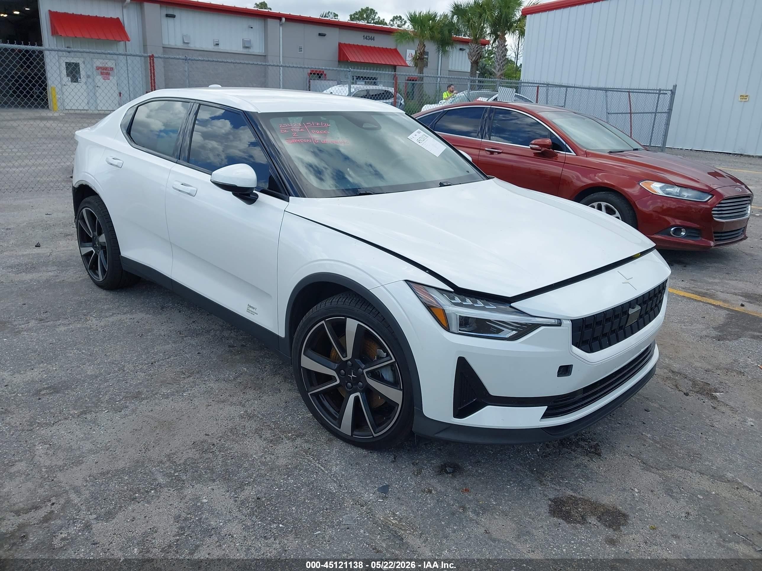 2022 Polestar 2, VIN LPSED3KA6NL056508 — Зад