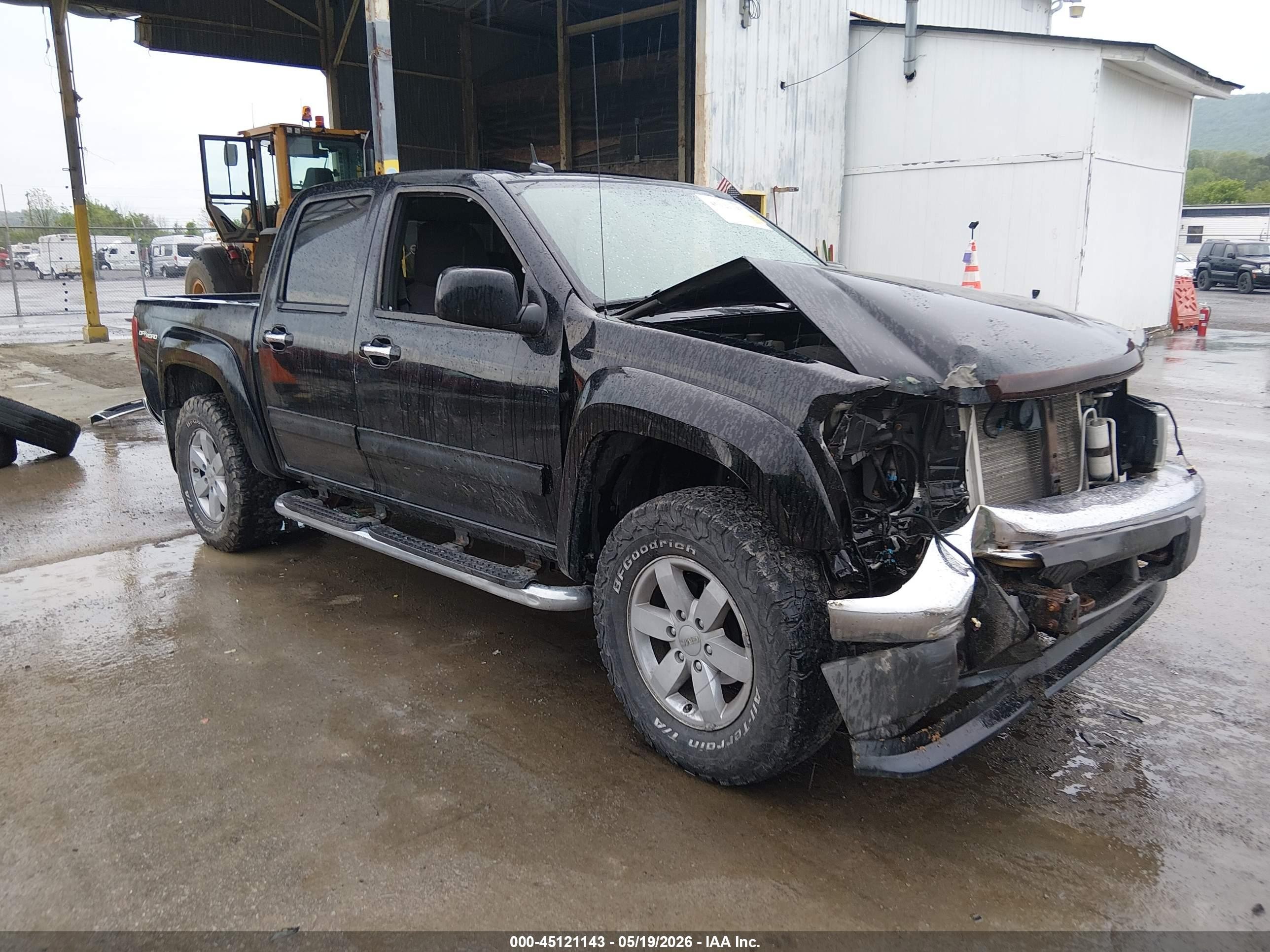 2012 GMC Canyon SLE2, VIN 1GTH6PFE9C8105235 — Перед