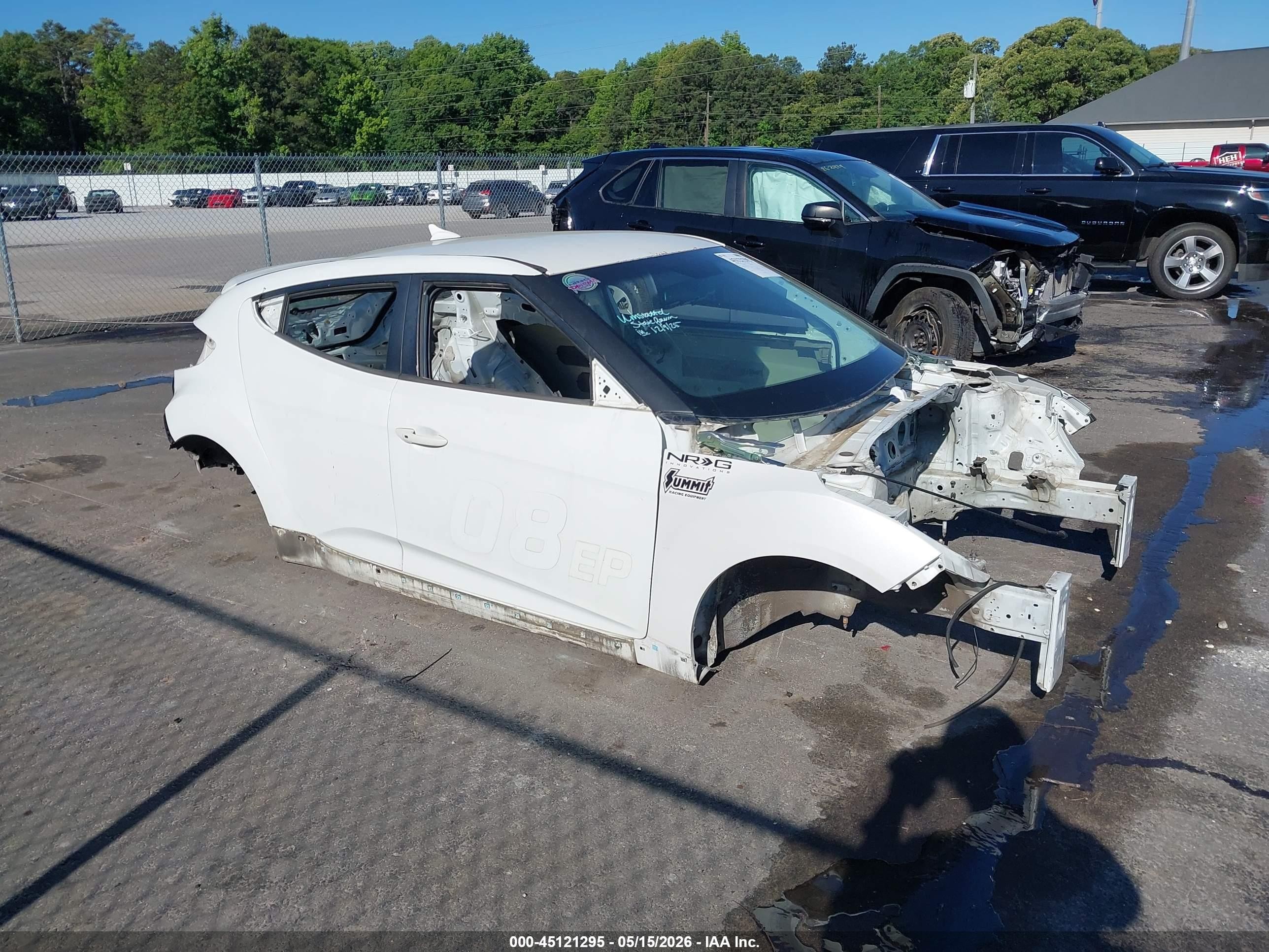 2013 Hyundai Veloster Turbo, VIN KMHTC6AE4DU117933 — Normal wear