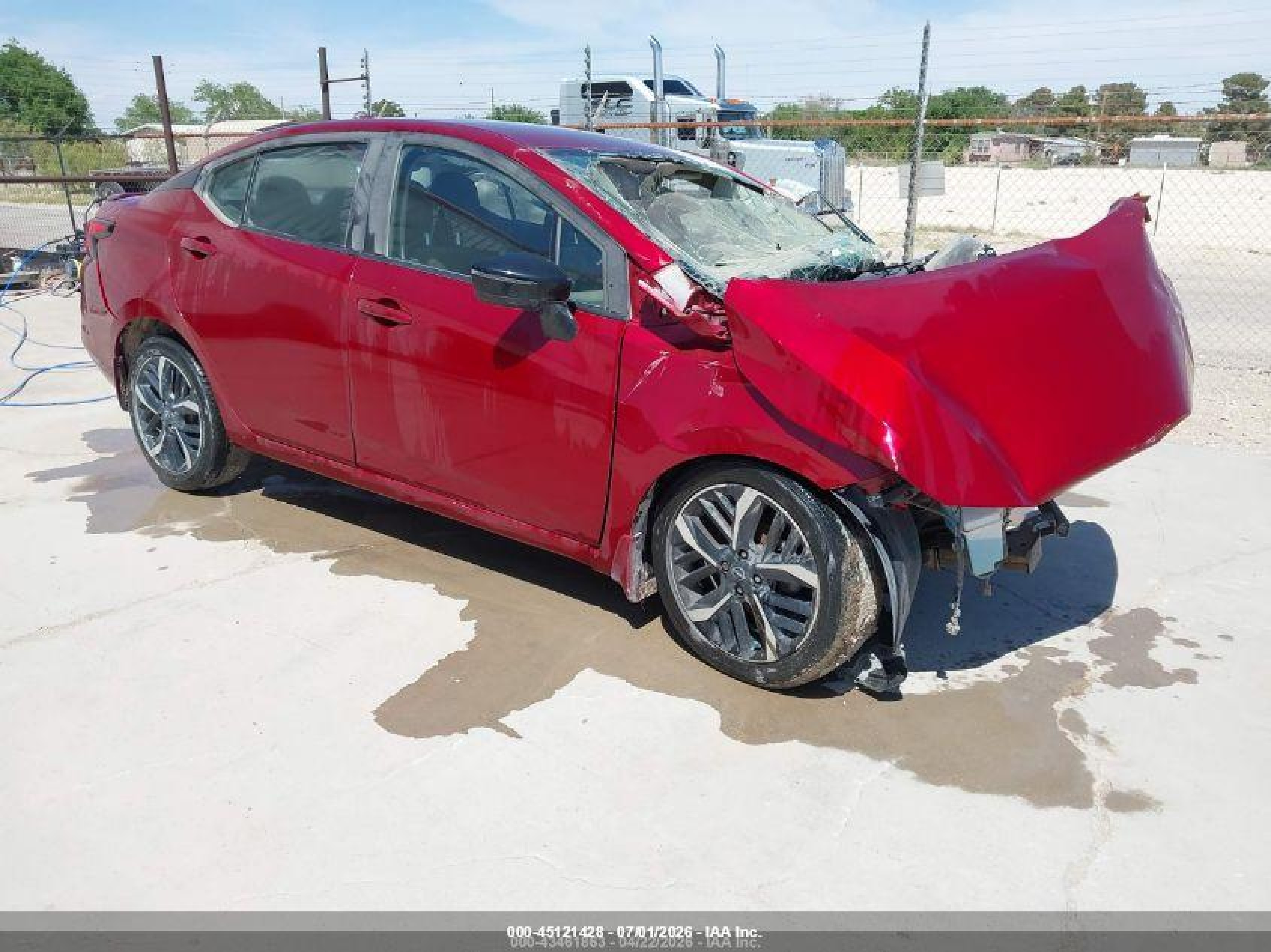 2023 Nissan Versa SR, VIN 3N1CN8FV3PL857042 — Front end