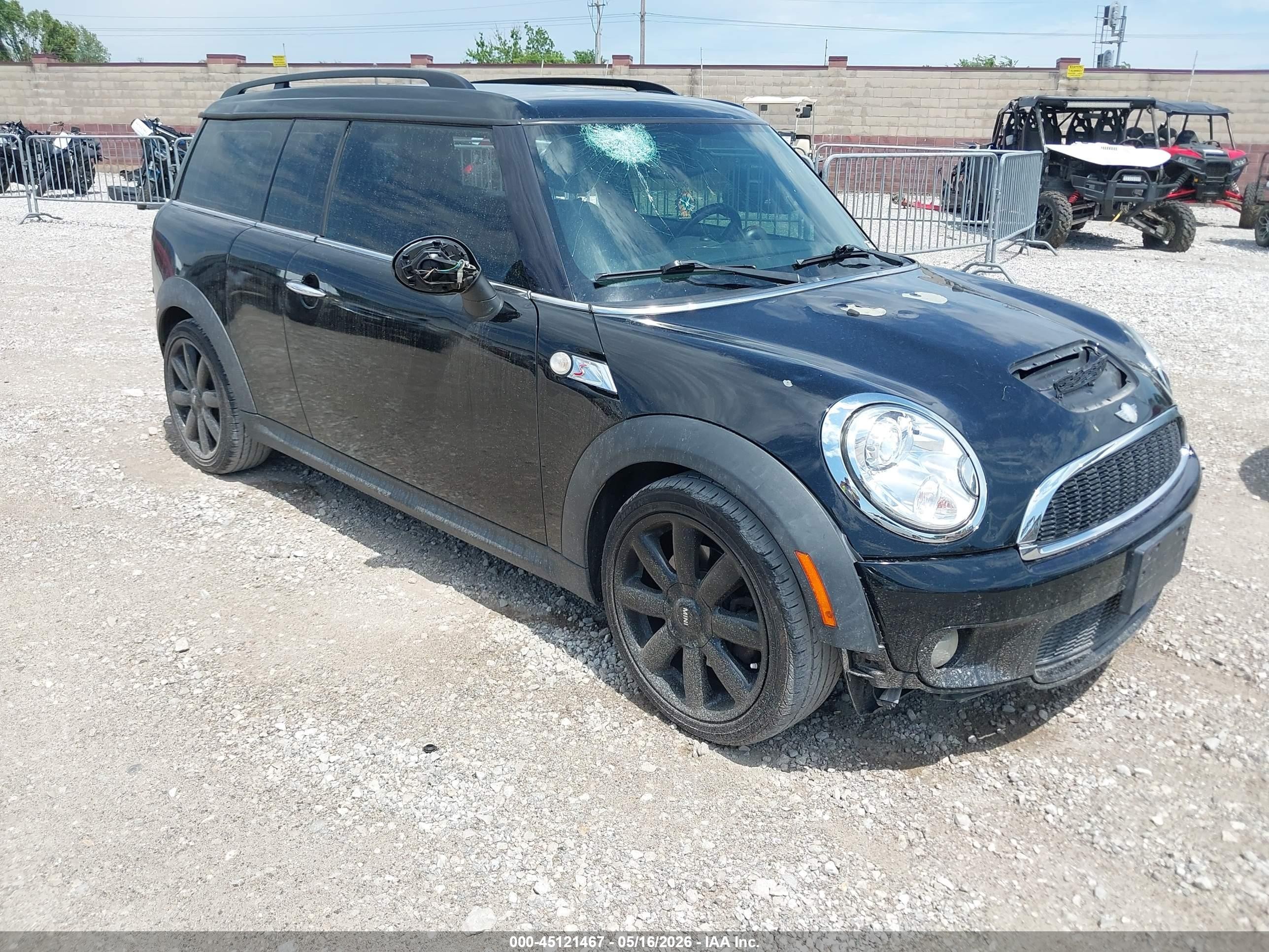 2010 MINI Clubman S, VIN WMWMM3C56ATP76113 — Hail