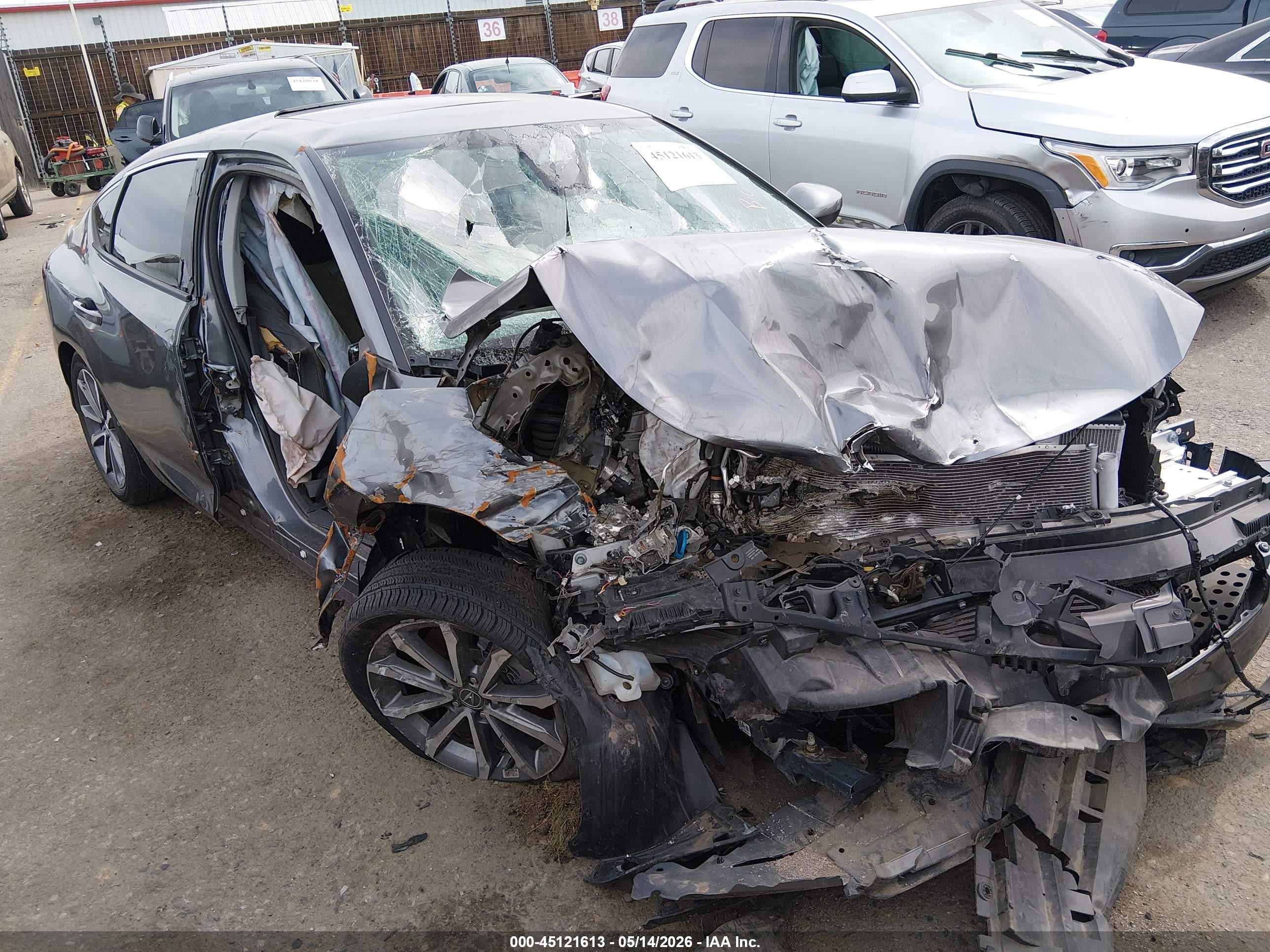 2025 Acura Integra, VIN 19UDE4H28SA011665 — Biohazard / chemical