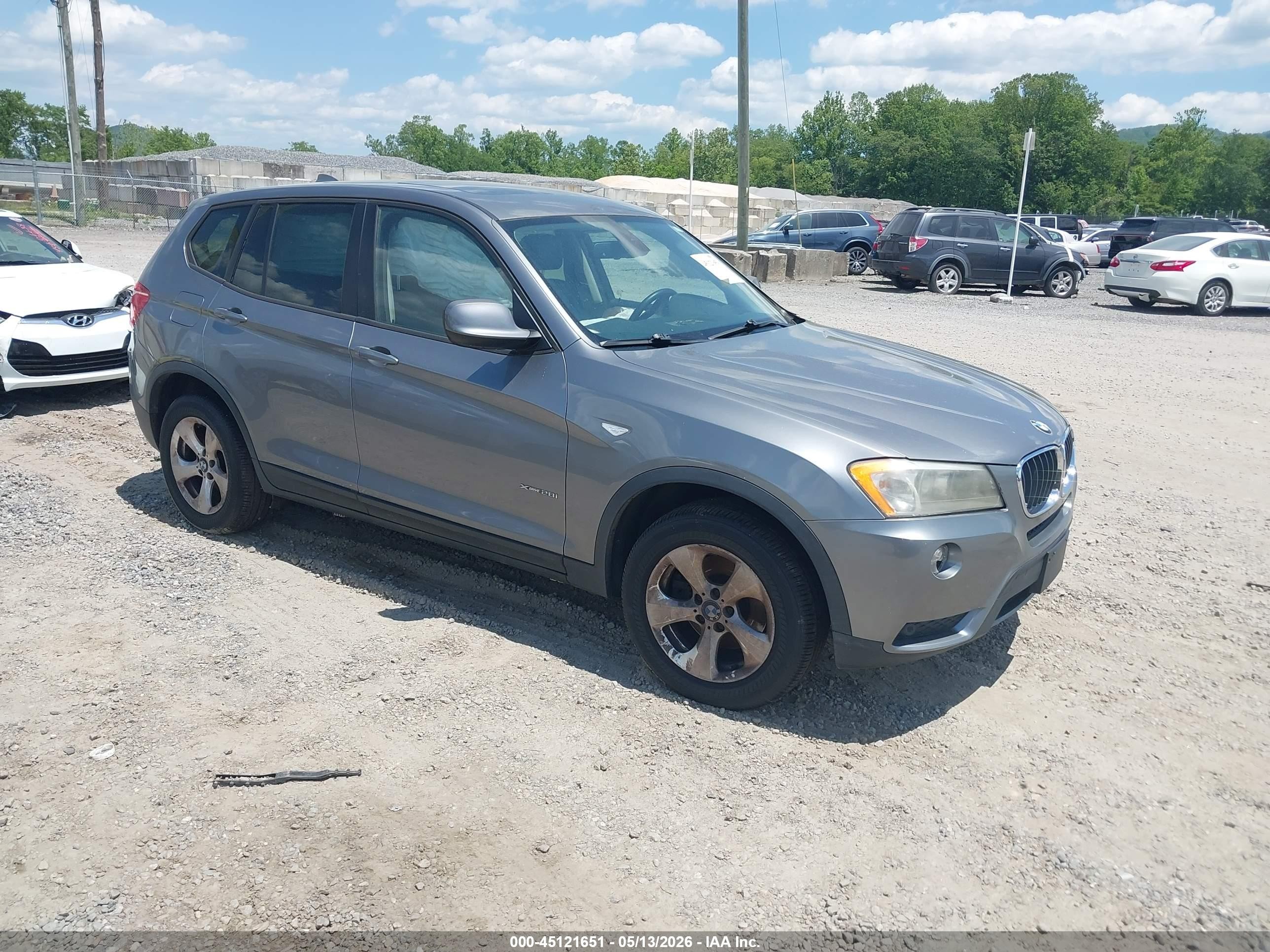 2011 BMW X3 28i, VIN 5UXWX5C5XBL714129 — Normal wear