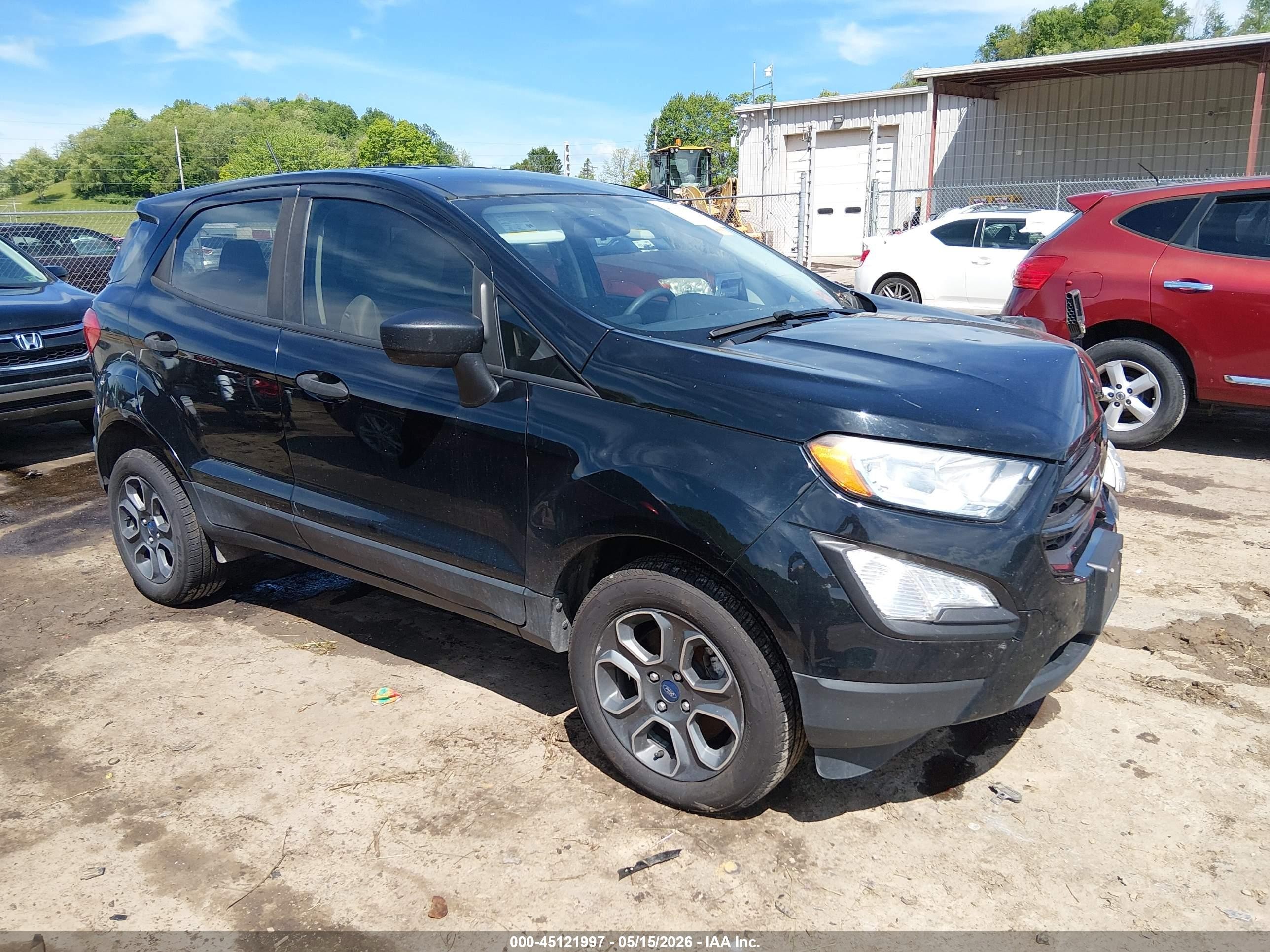 2018 Ford EcoSport S, VIN MAJ6P1SLXJC225342 — Front end