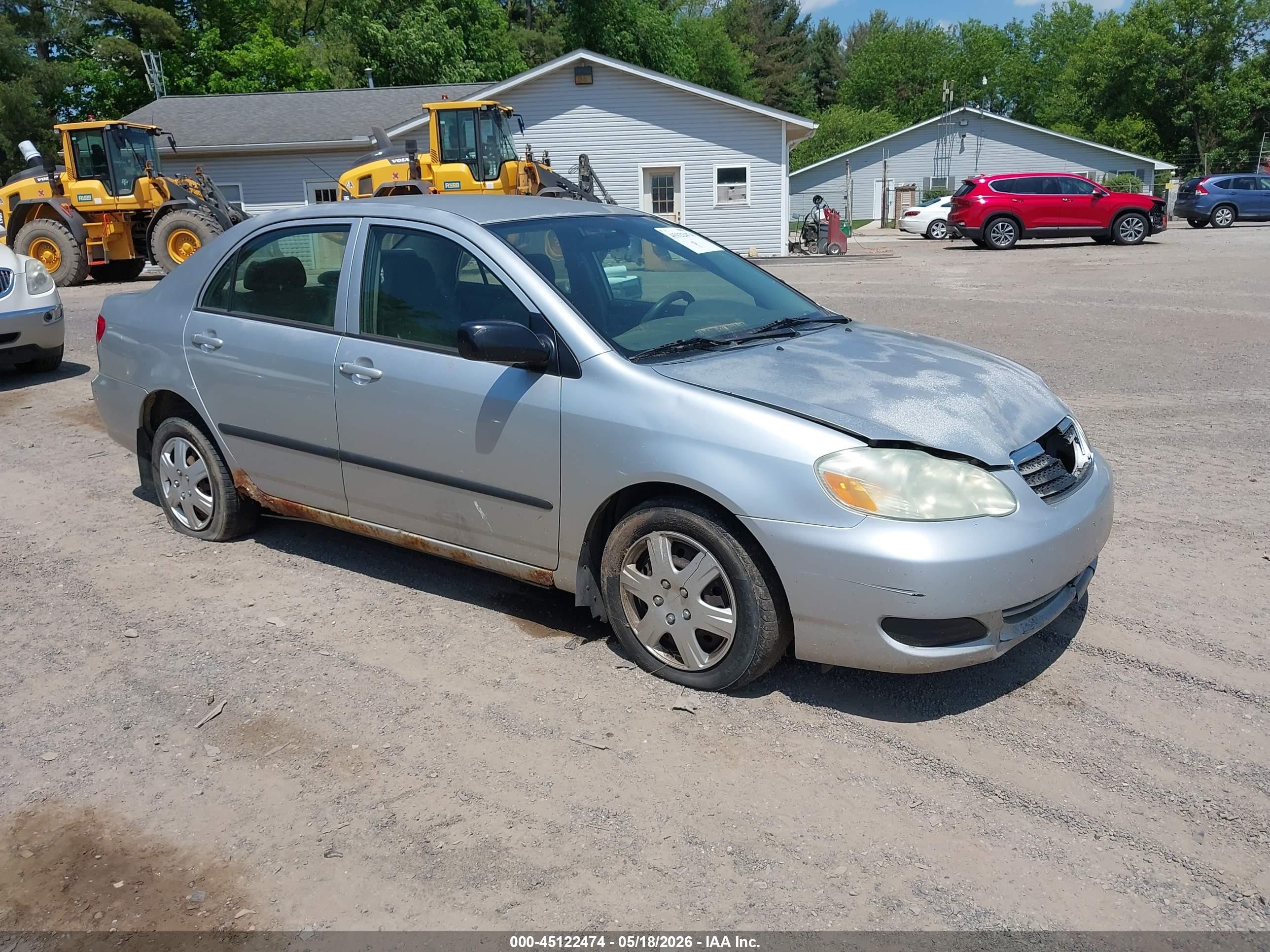2006 Toyota Corolla CE, VIN JTDBR32E560092529 — Normal wear