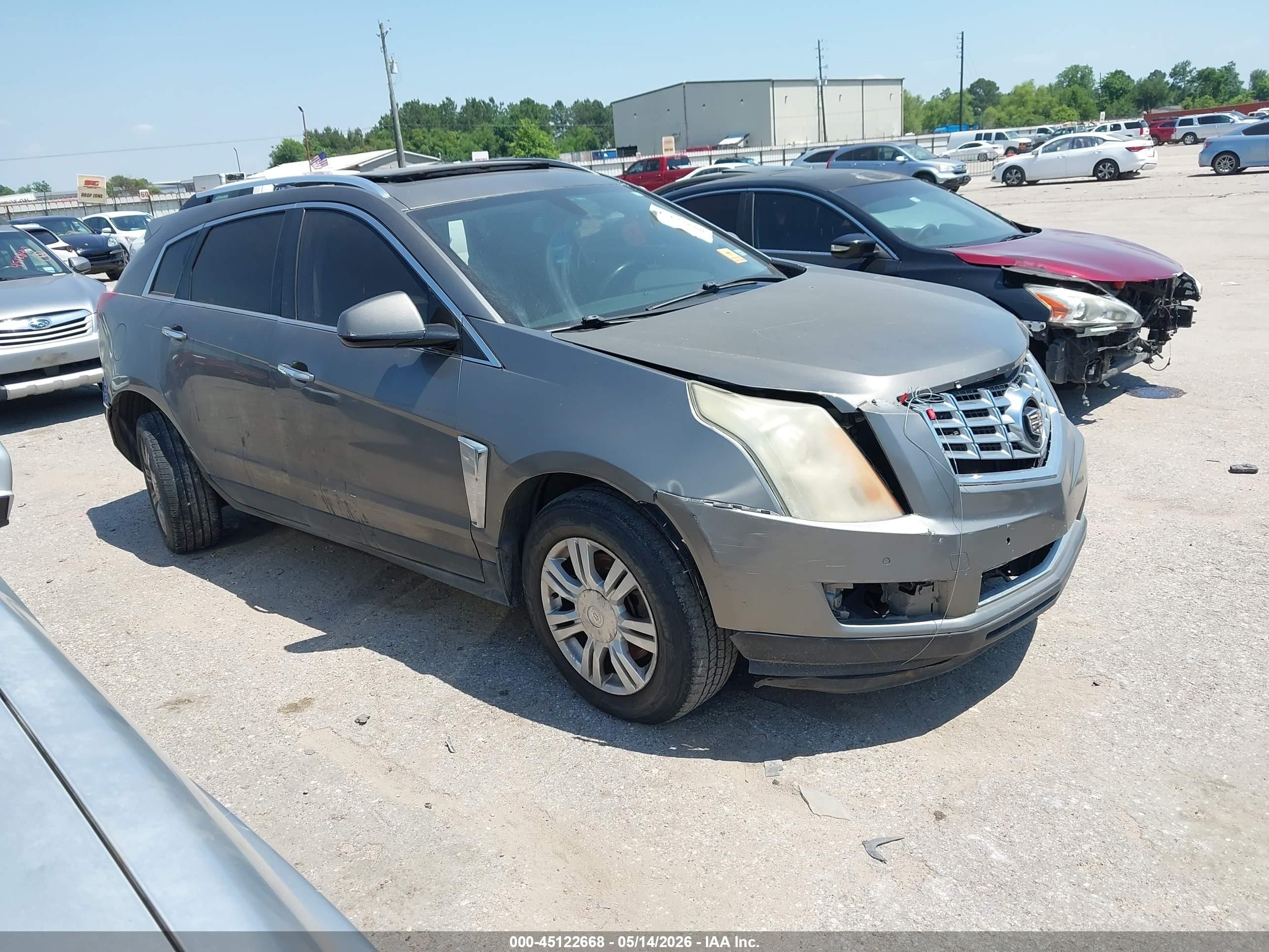 2014 Cadillac SRX Luxury Collection, VIN 3GYFNBE30ES592875 — Biohazard / chemical