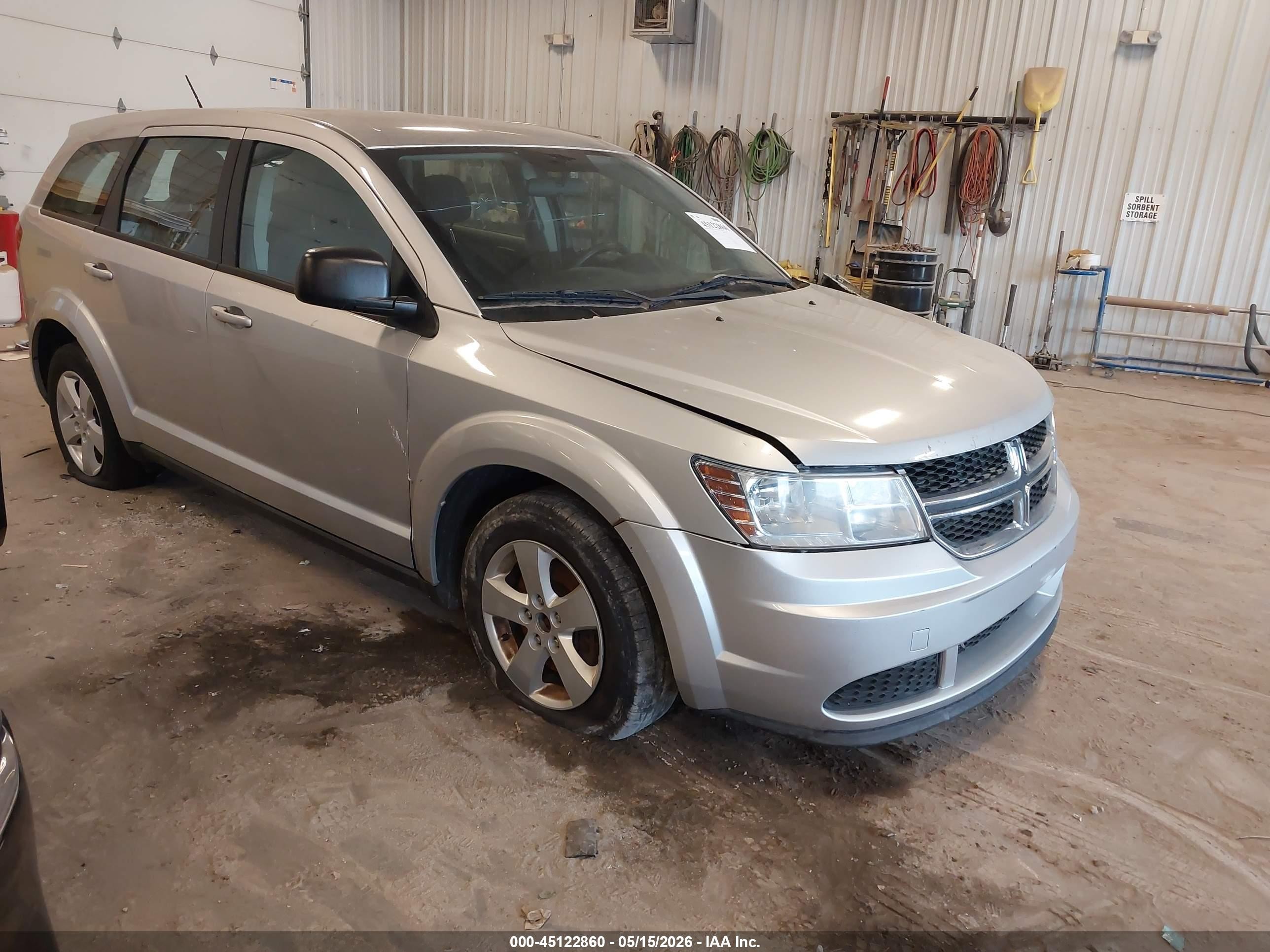 2013 Dodge Journey American Value, VIN 3C4PDCAB8DT504227 — Normal wear