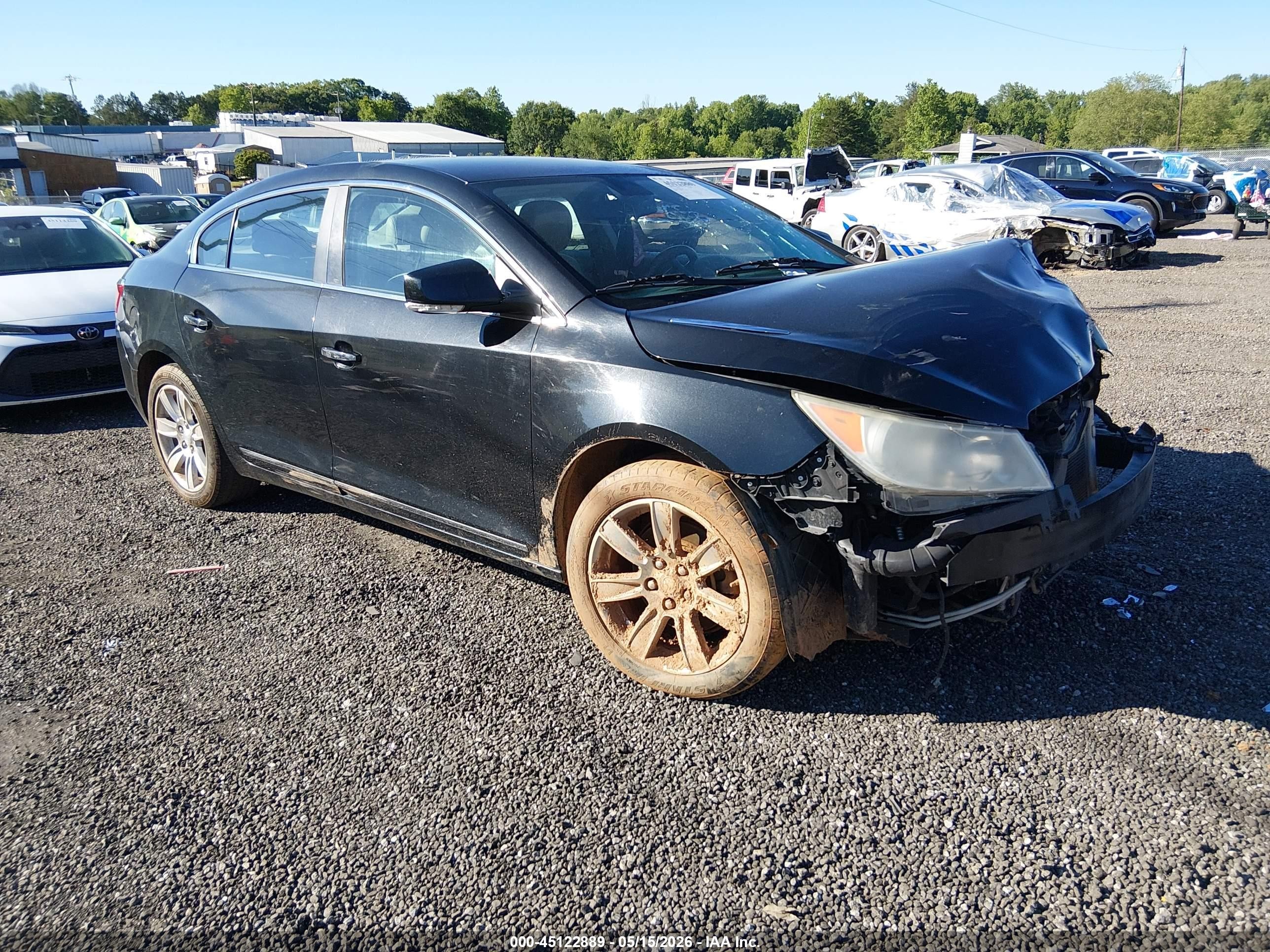 2012 Buick LaCrosse Premium 1, VIN 1G4GD5E3XCF277108 — Перед