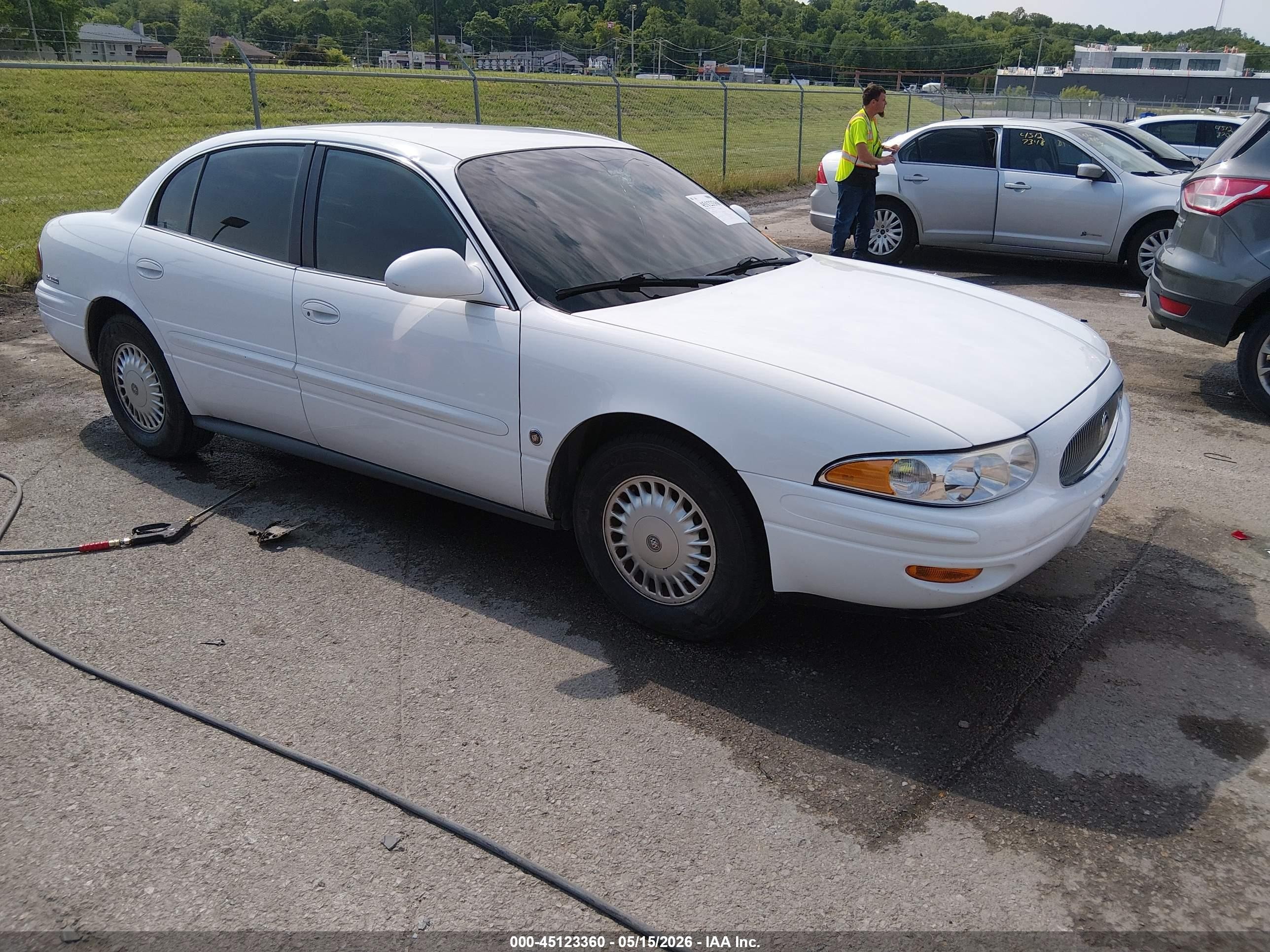 2000 Buick LeSabre Limited, VIN 1G4HR54K6YU288401 — Interior fire