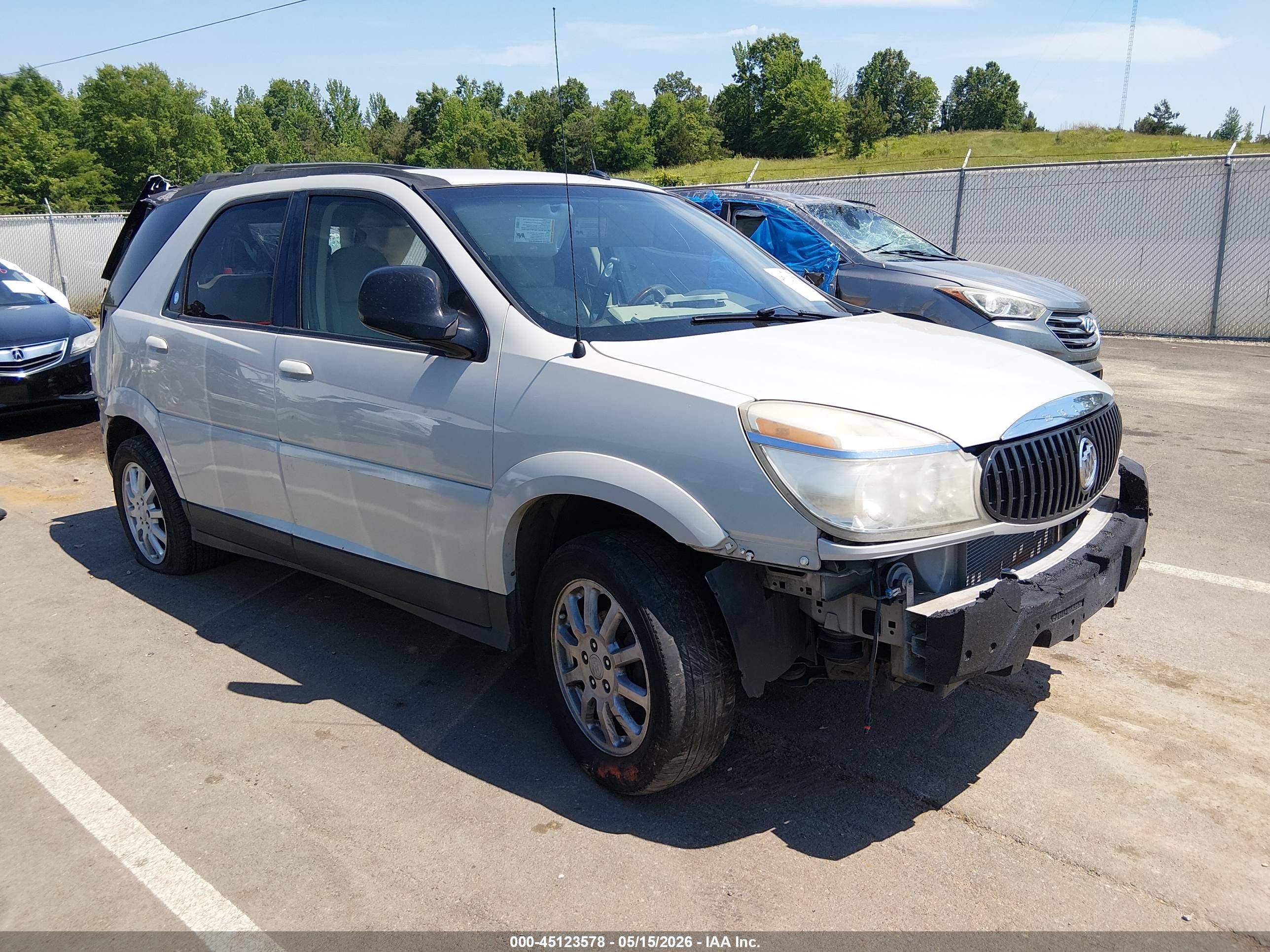 2007 Buick Rendezvous CX, VIN 3G5DA03L07S501064 — Rear end