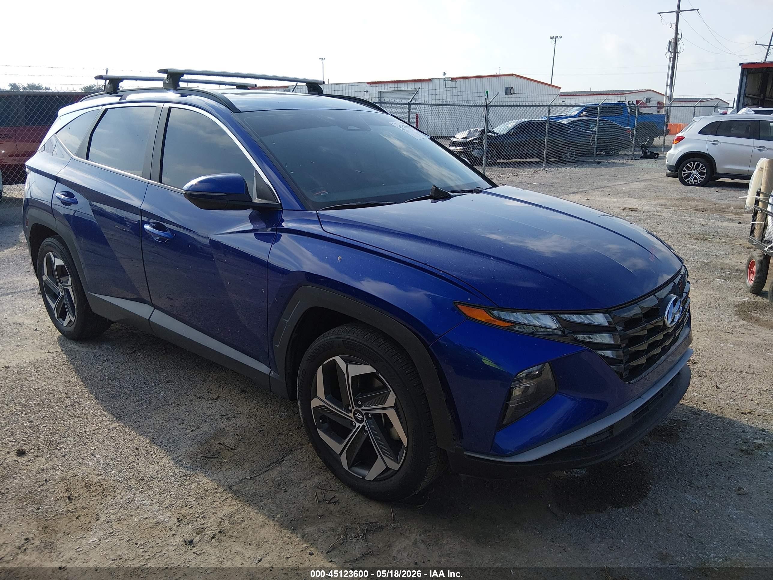 2022 Hyundai Tucson SEL, VIN 5NMJF3AE7NH124434 — Front end