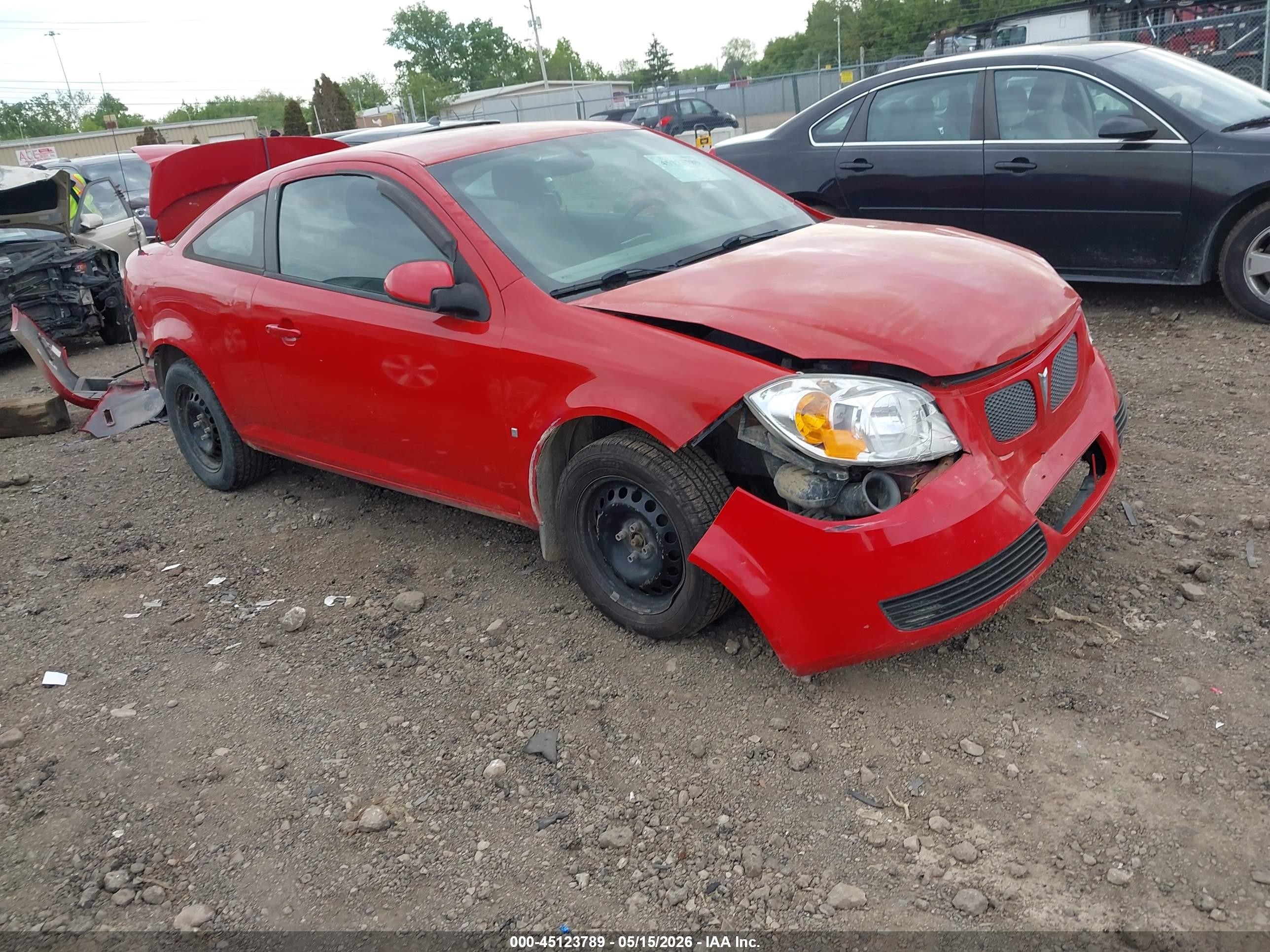 2007 Pontiac G5, VIN 1G2AL15F777381155 — Rear end