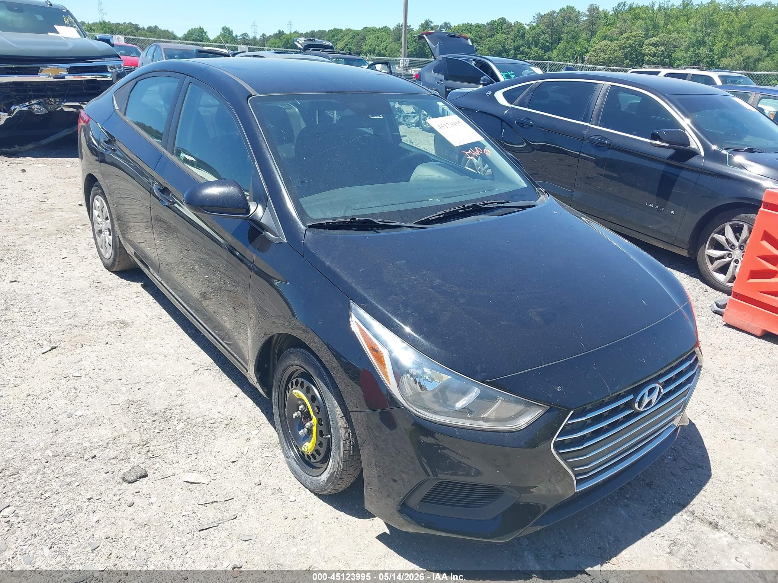 2021 Hyundai Accent SE, VIN 3KPC24A62ME130960 — Side