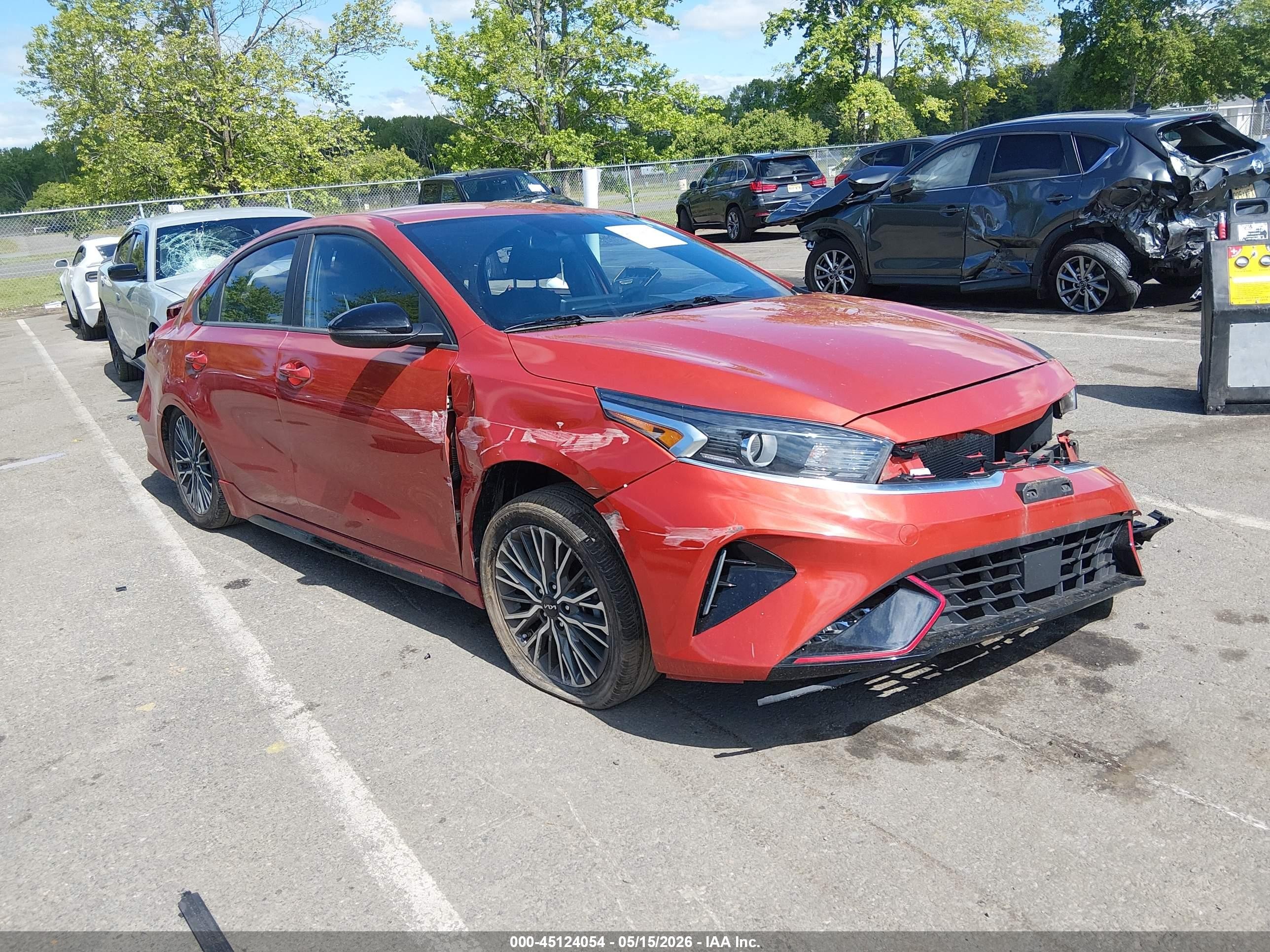 2023 Kia Forte GT-Line, VIN 3KPF54AD6PE568372 — Rear end