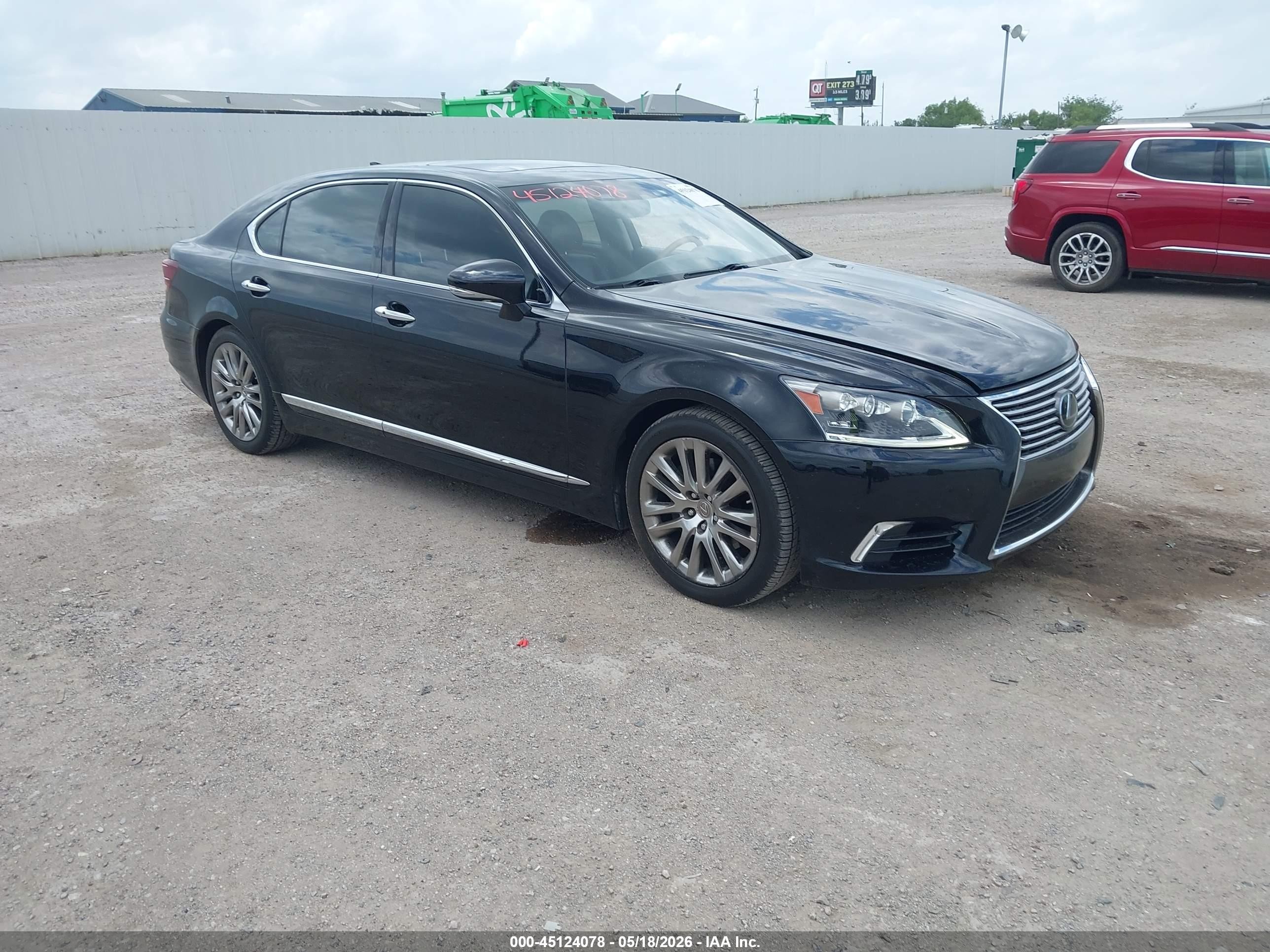 2014 Lexus LS 460 L, VIN JTHGL1EF9E5051367 — Hail