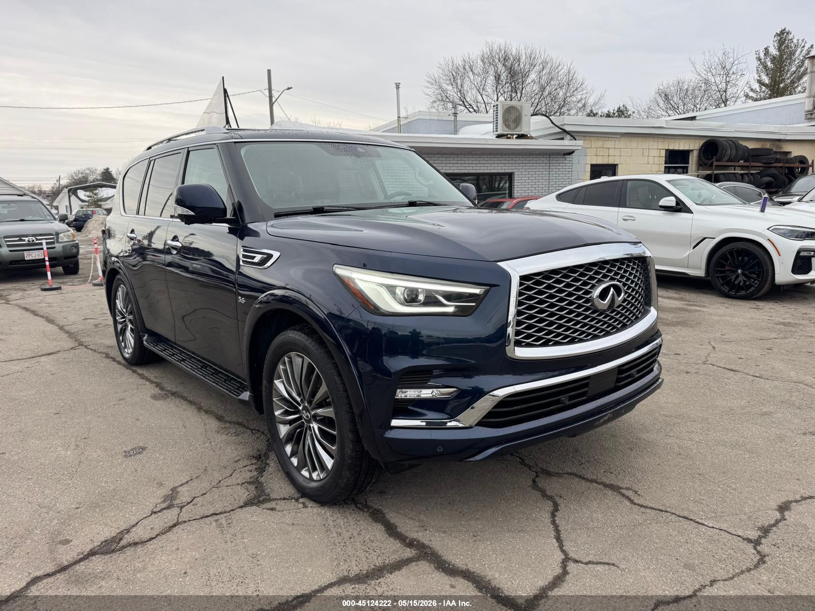 2019 Infiniti QX80 Luxe, VIN JN8AZ2NE5K9226385 — Auction photo