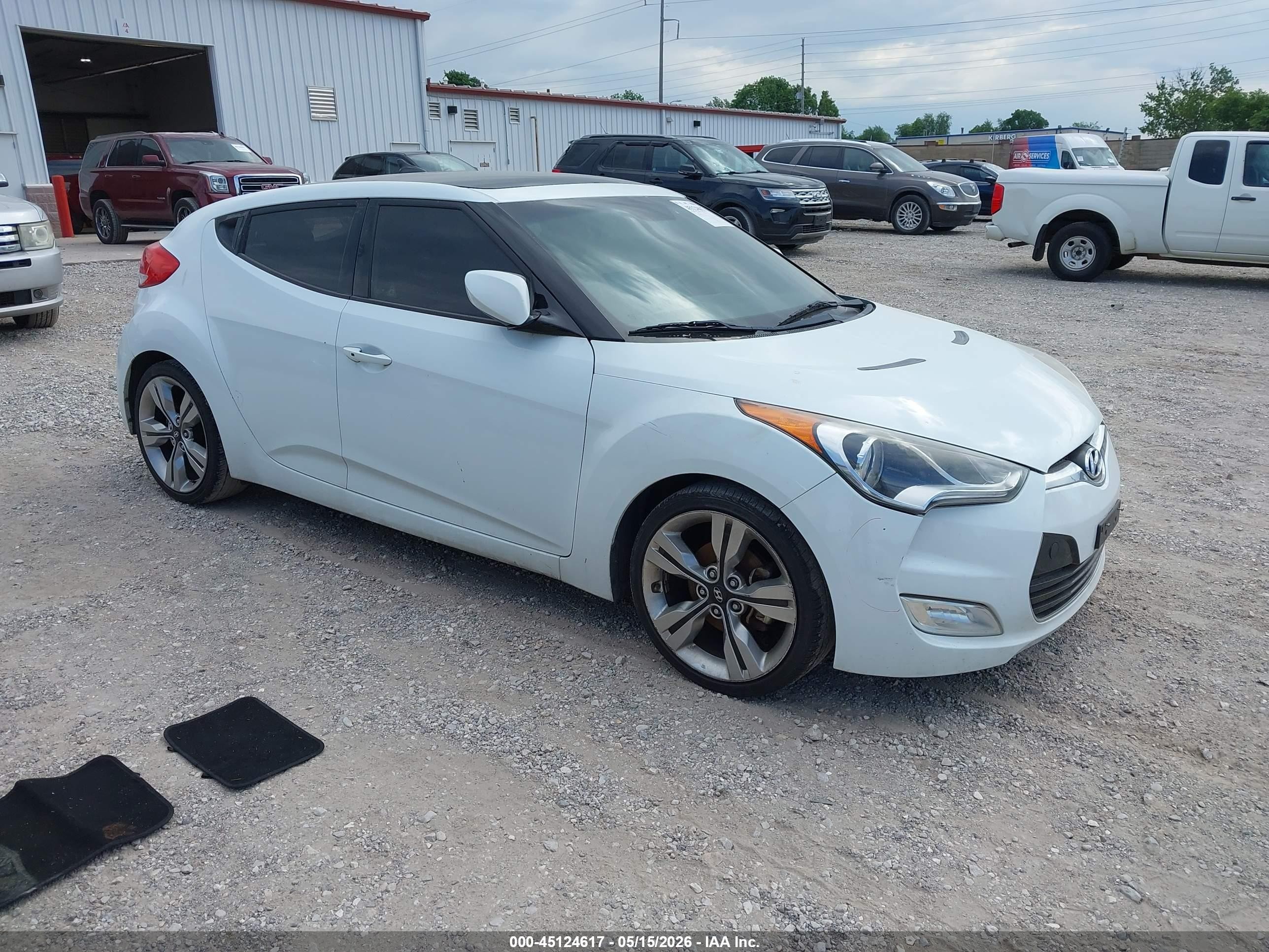 2013 Hyundai Veloster RE:MIX, VIN KMHTC6AD4DU146503 — Hail