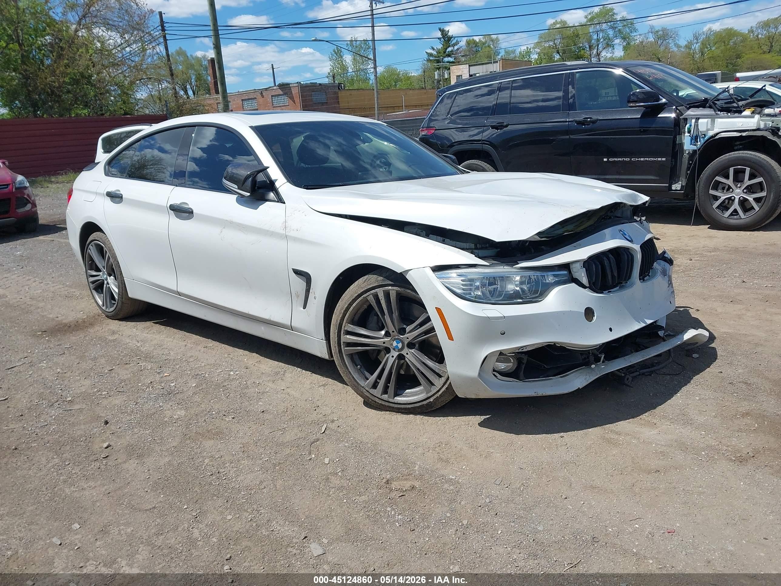 2015 BMW 4 Series 435i xDrive, VIN WBA4B3C58FGV48801 — Front end