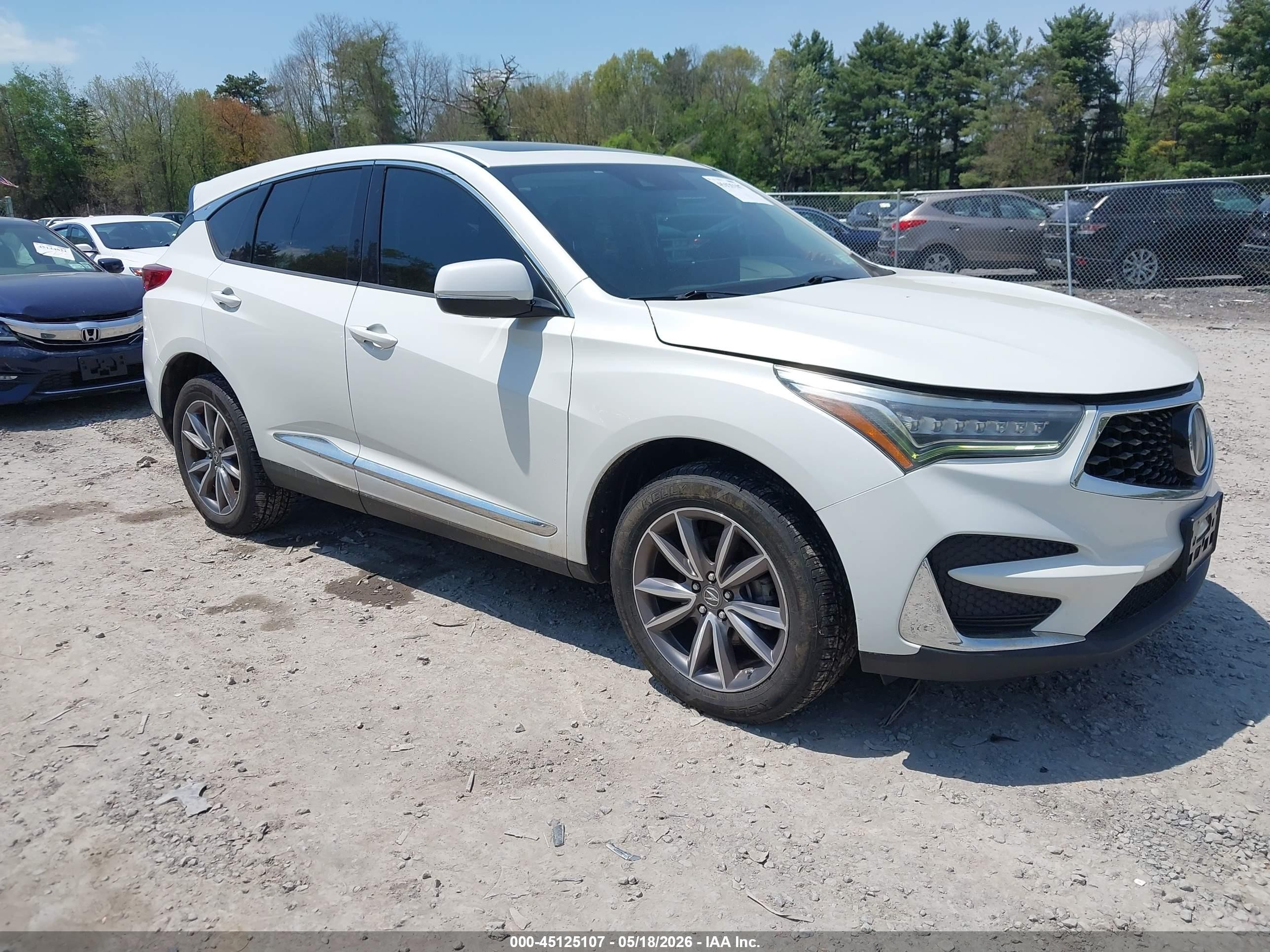 2020 Acura RDX Technology, VIN 5J8TC2H54LL037699 — Undercarriage