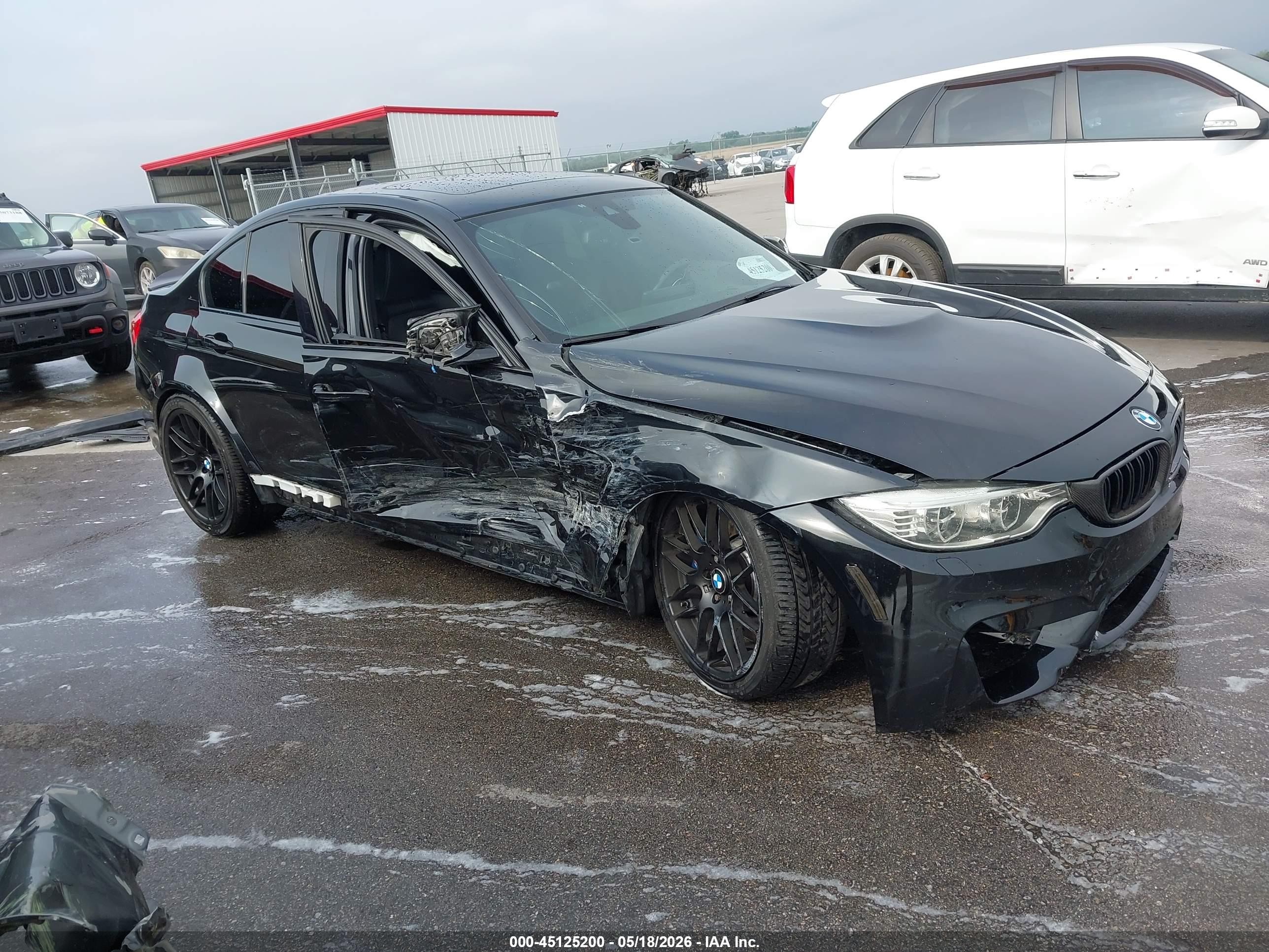 2015 BMW M3, VIN WBS3C9C5XFP804542 — Auction photo