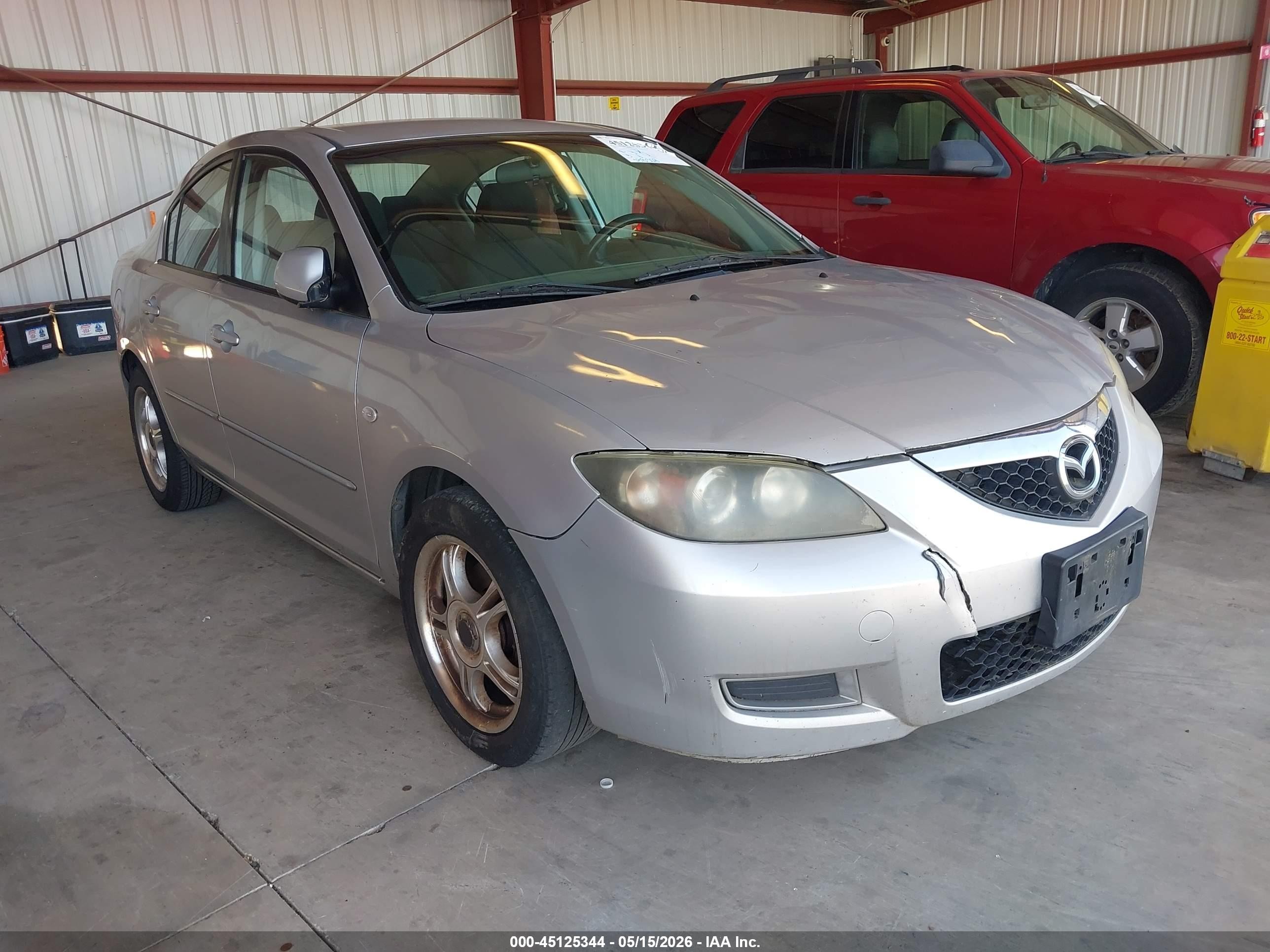 2007 Mazda 3 i Touring, VIN JM1BK12G371719086 — Normal wear