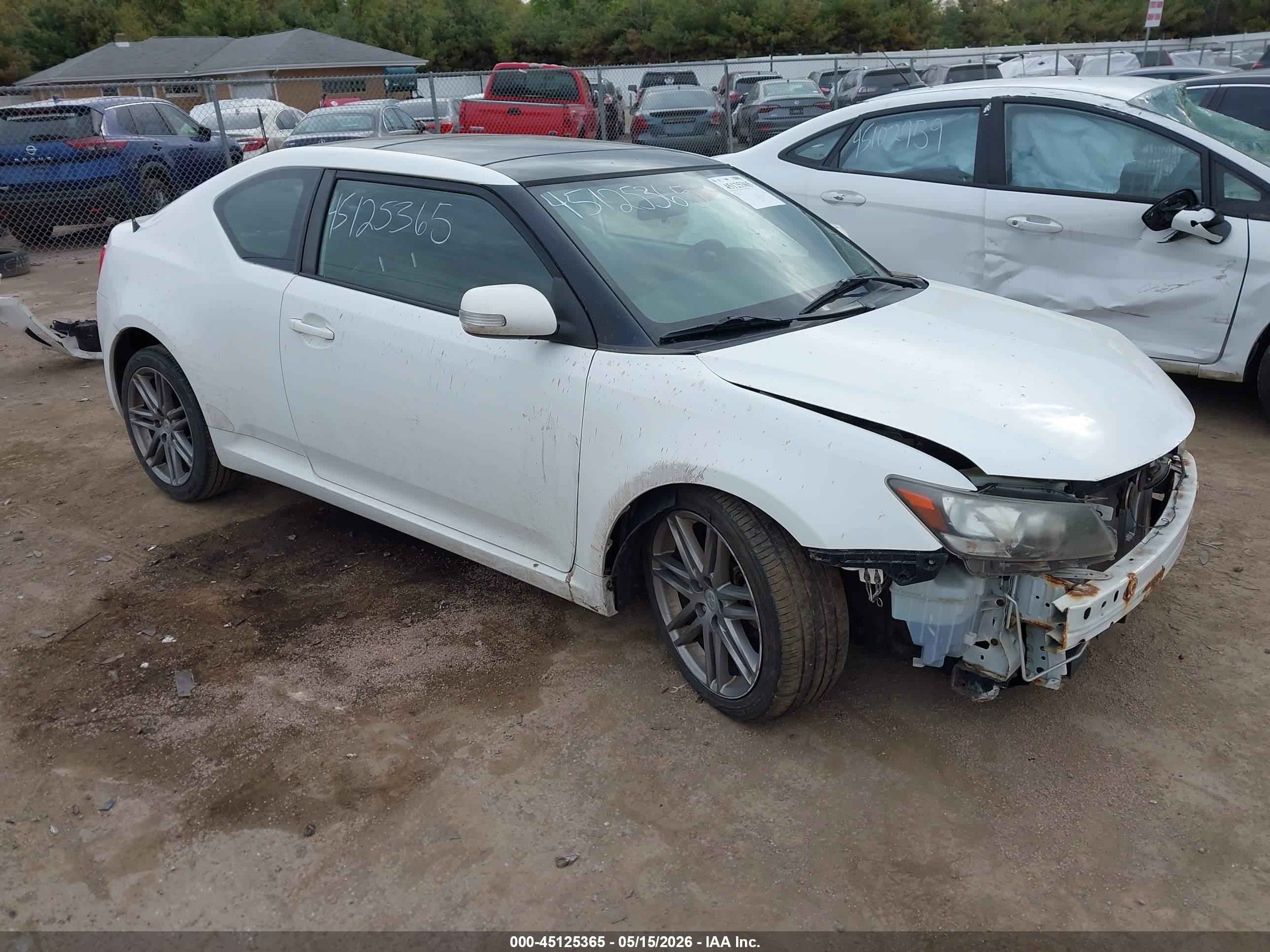 2012 Scion tC, VIN JTKJF5C75C3043155 — Front end