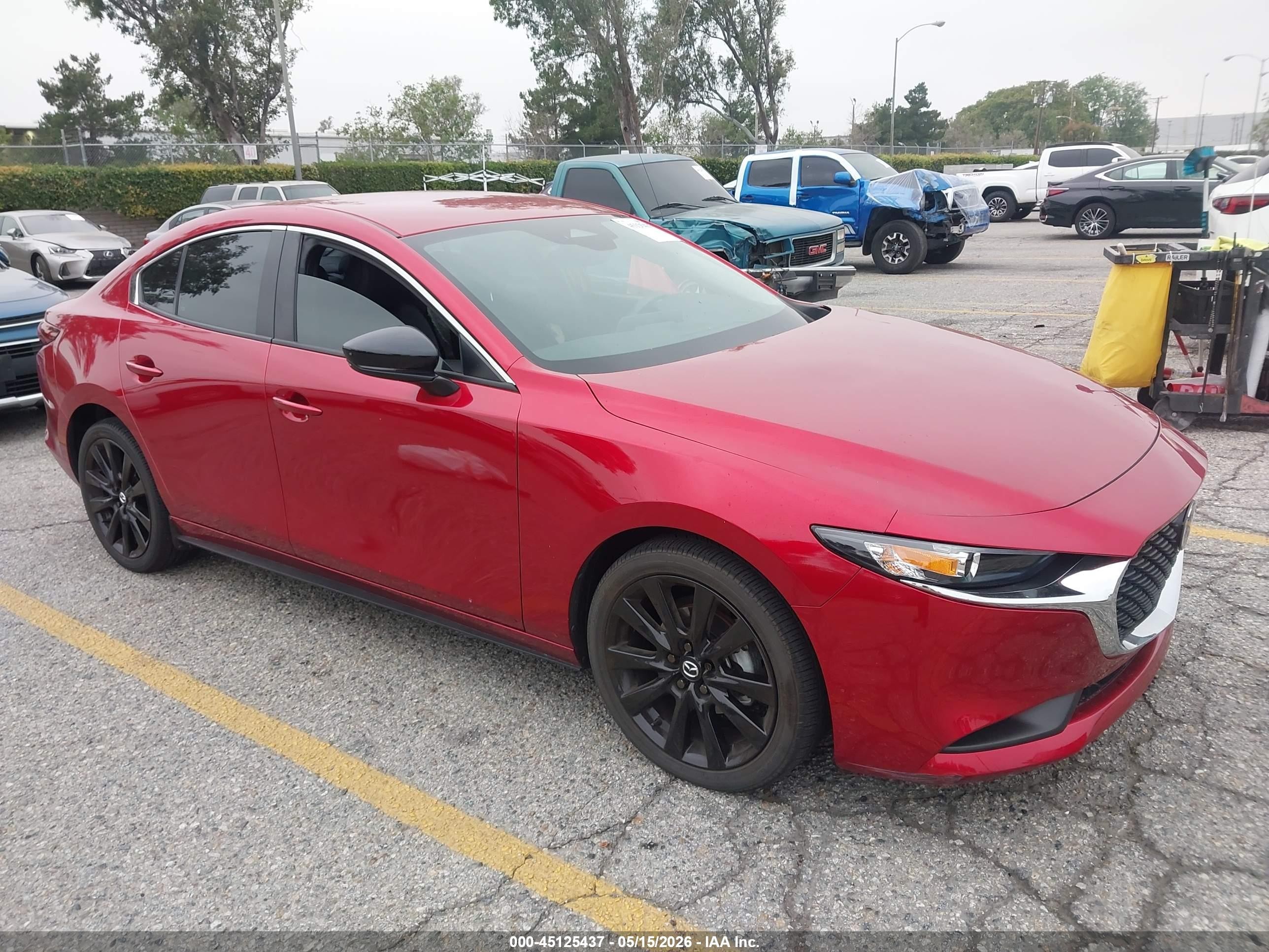 2025 Mazda 3 S Select Sport, VIN 3MZBPABM0SM453672 — Side