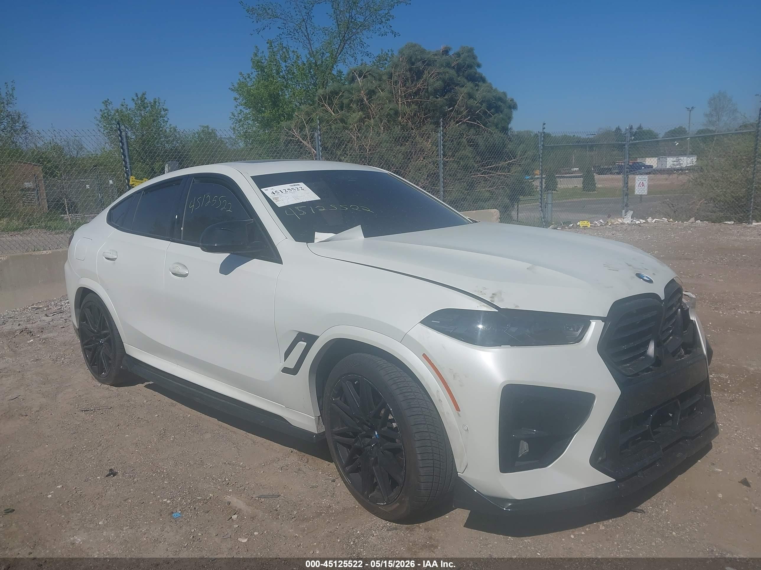 2025 BMW X6 M, VIN 5YM23ET00S9000711 — Side
