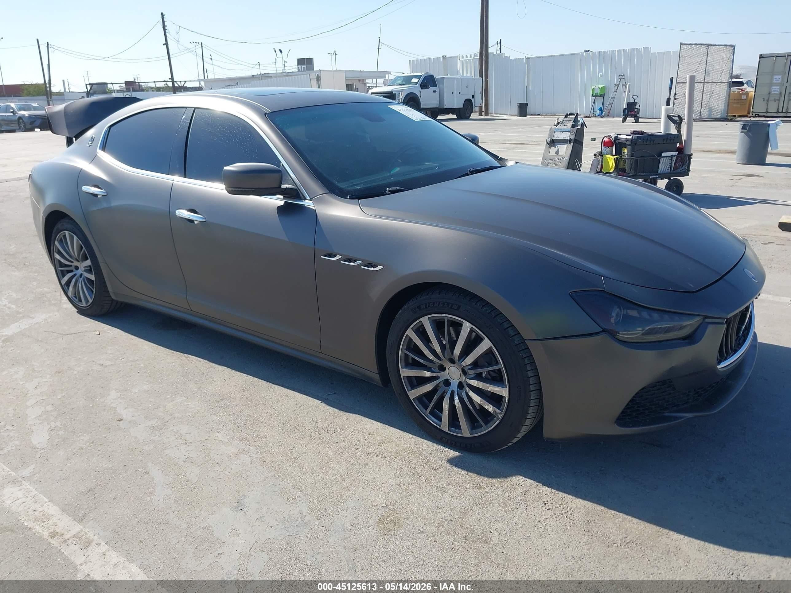 2015 Maserati Ghibli, VIN ZAM57XSA3F1152630 — По всему кузову