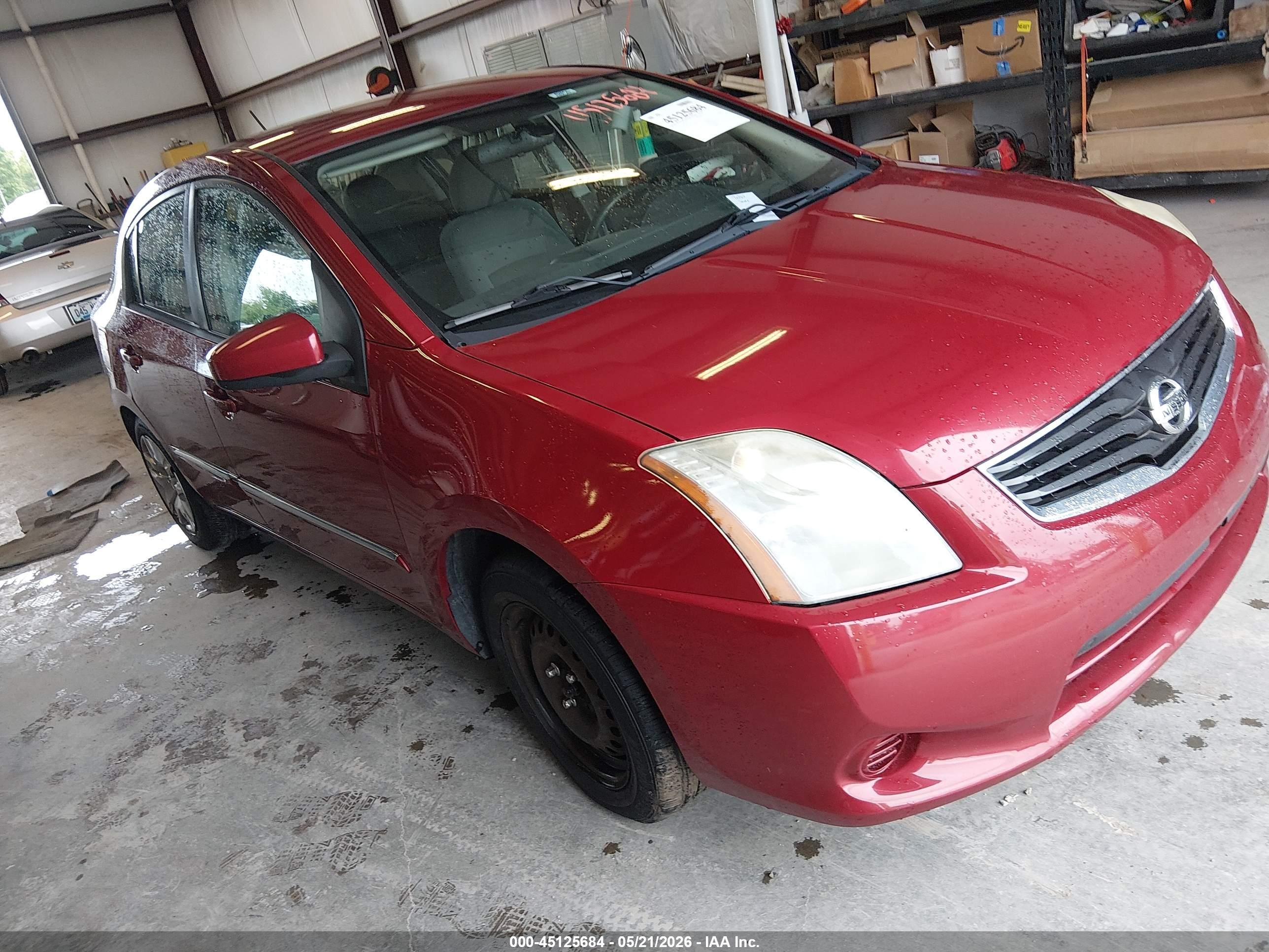 2011 Nissan Sentra S, VIN 3N1AB6AP0BL719917 — Repossession