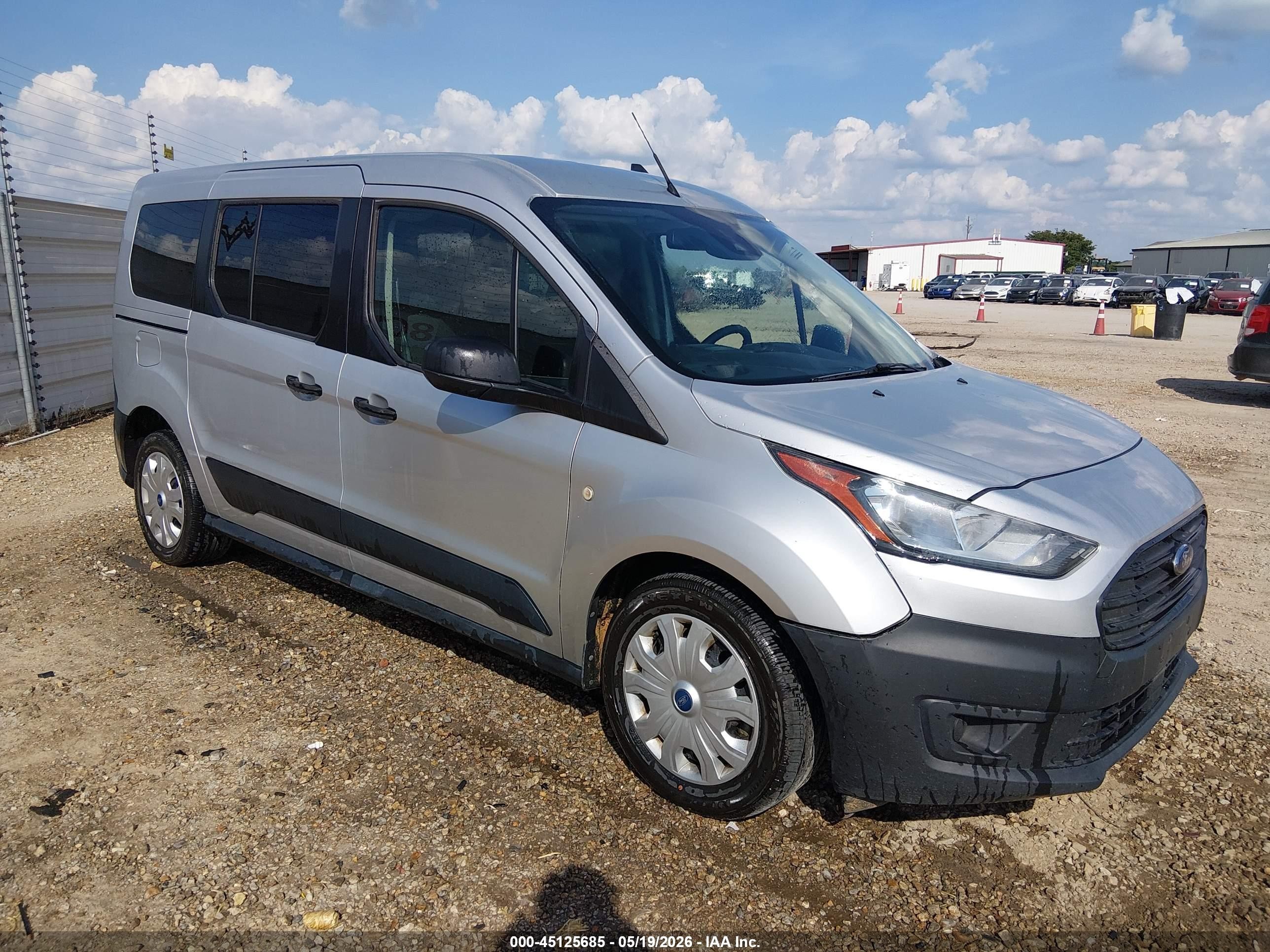 2021 Ford Transit Connect XL, VIN NM0GE9E2XM1490765 — Rear end