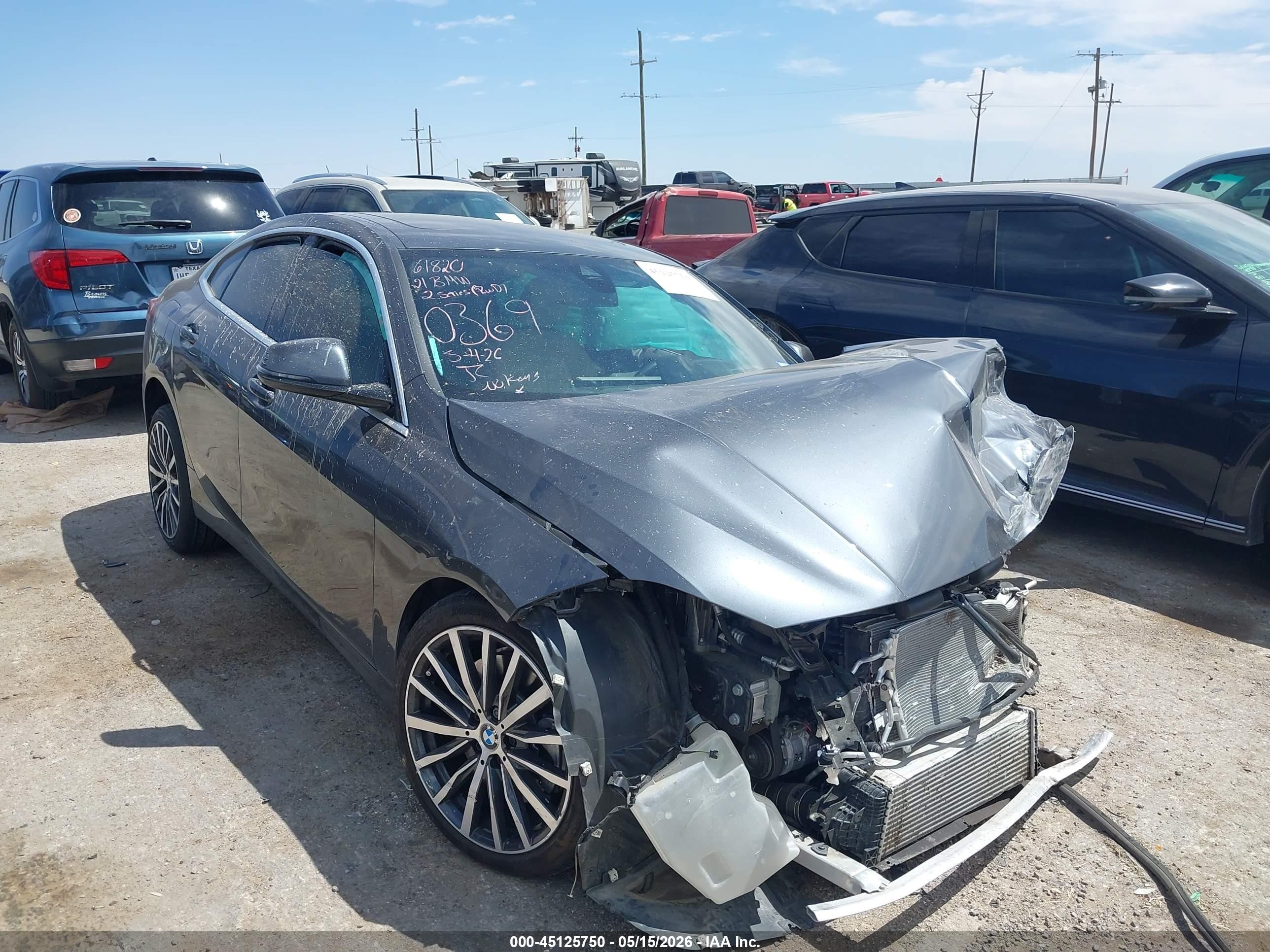 2021 BMW 2 Series 228i xDrive, VIN WBA73AK02M7G90369 — Front end