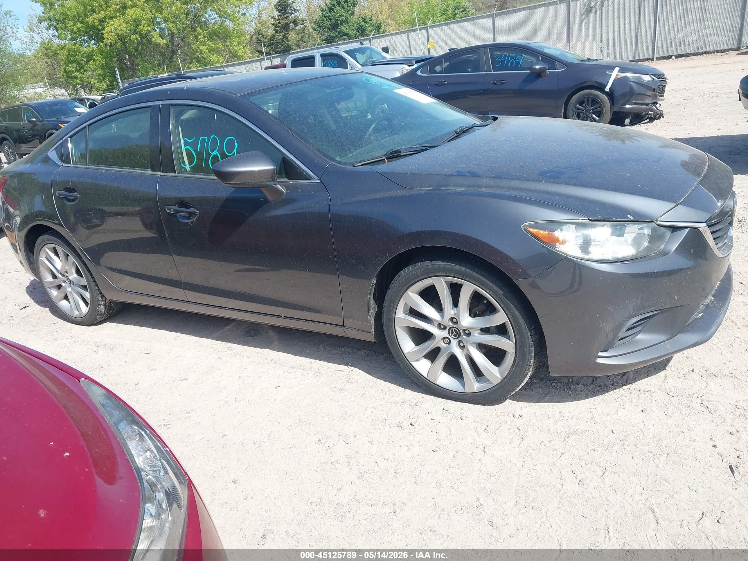 2016 Mazda 6 i Touring, VIN JM1GJ1V57G1413267 — Пресная вода