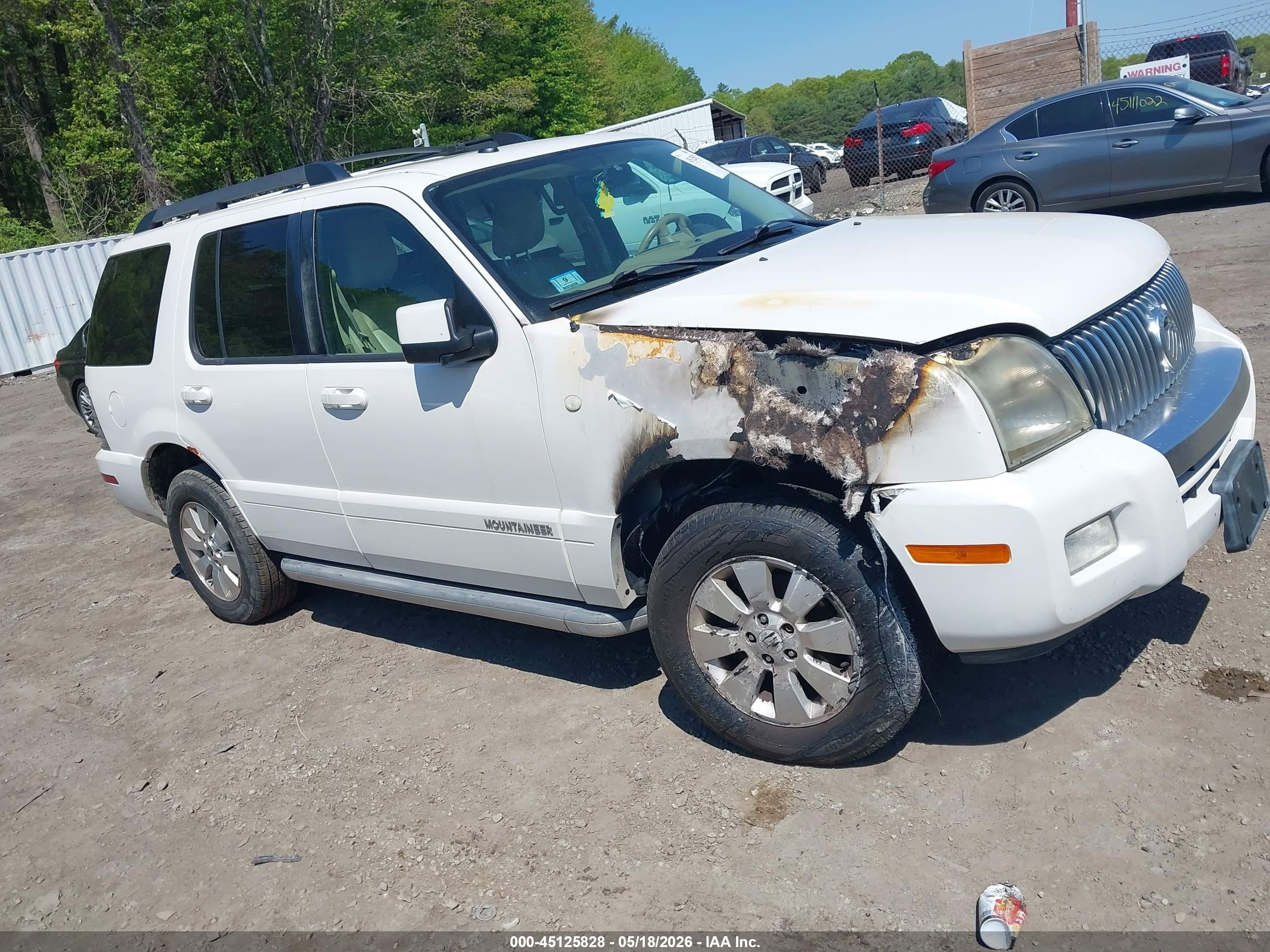 2010 Mercury Mountaineer, VIN 4M2EN4HE5AUJ07564 — Burn