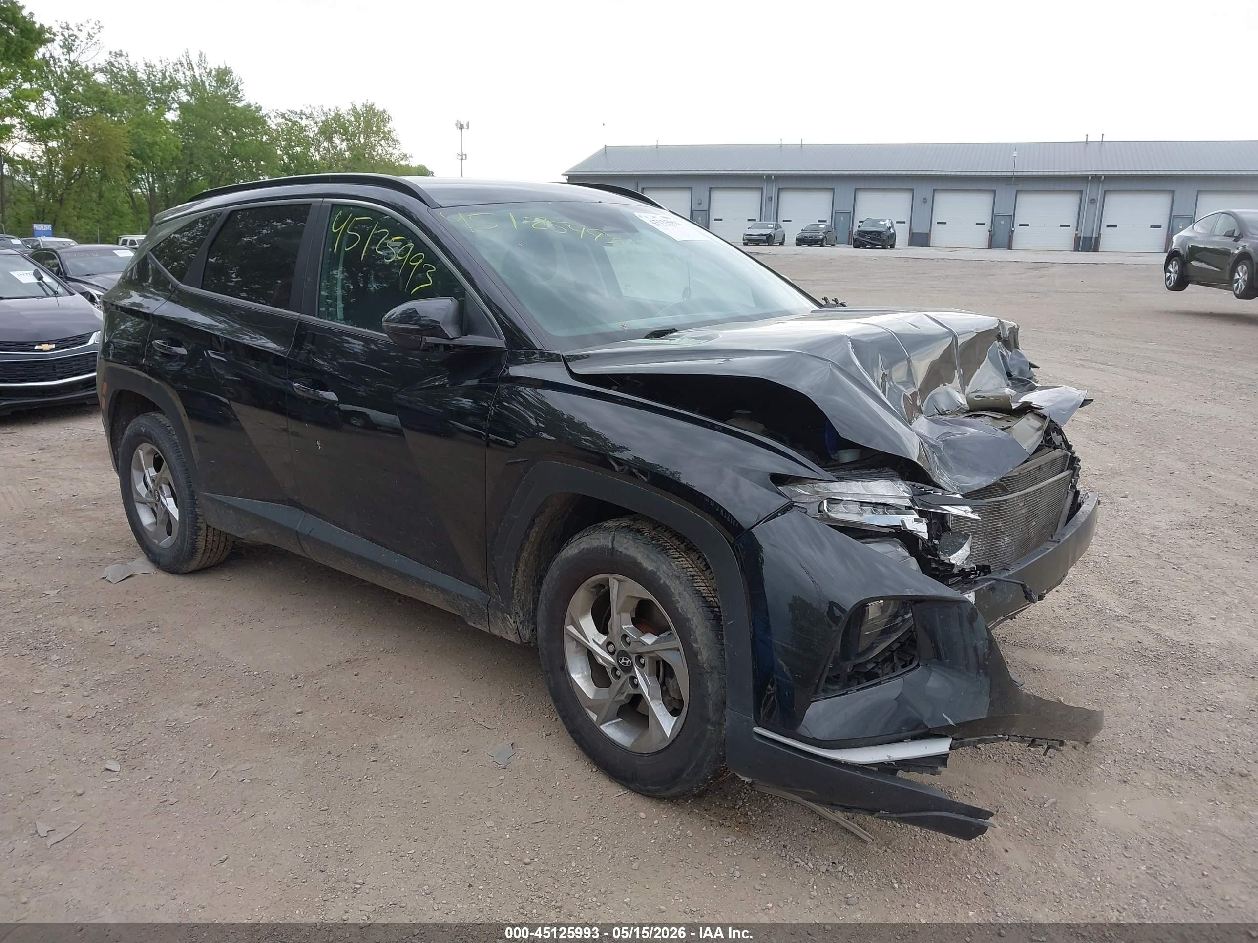 2022 Hyundai Tucson SEL, VIN 5NMJBCAE1NH037995 — Перед