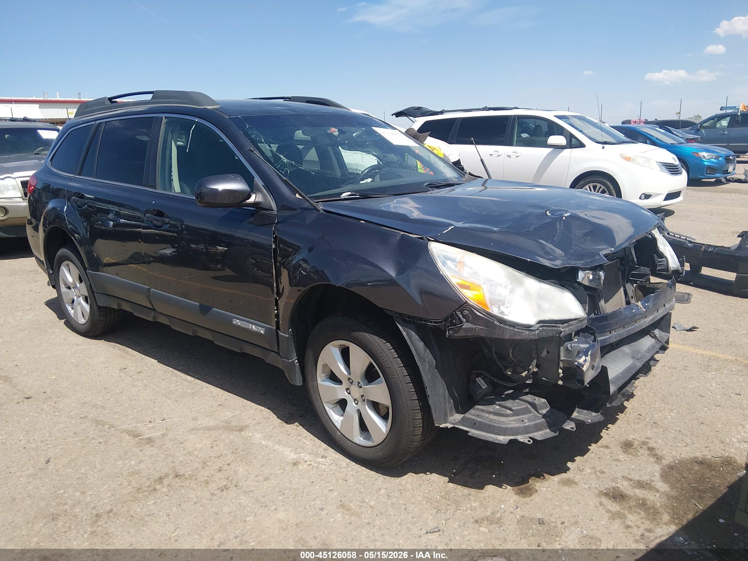 2012 Subaru Outback Prem, VIN 4S4BRBCCXC1234303 — All over