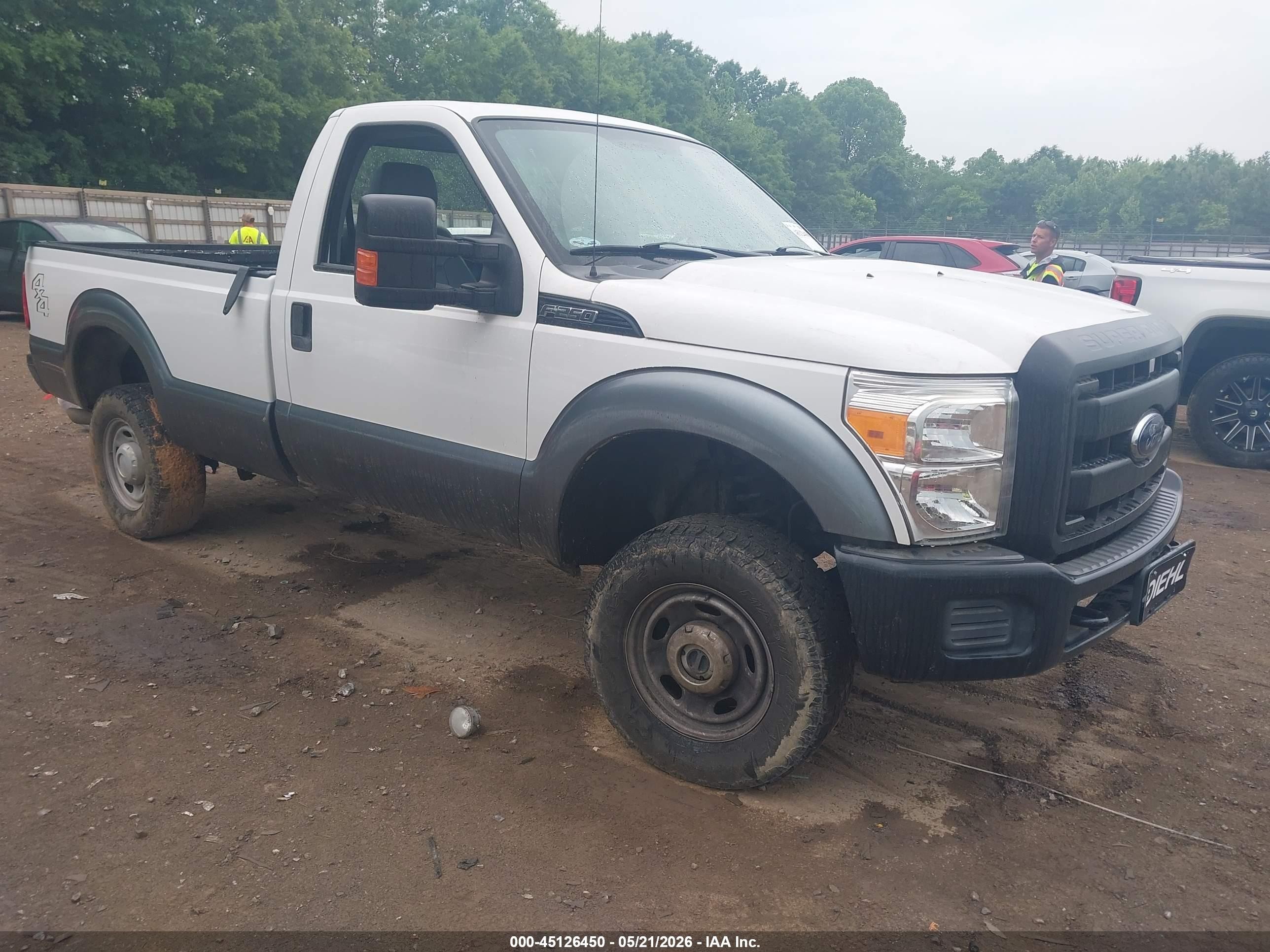 2016 Ford F-250 XLT, VIN 1FTBF2B61GEB06443 — Fresh water flood