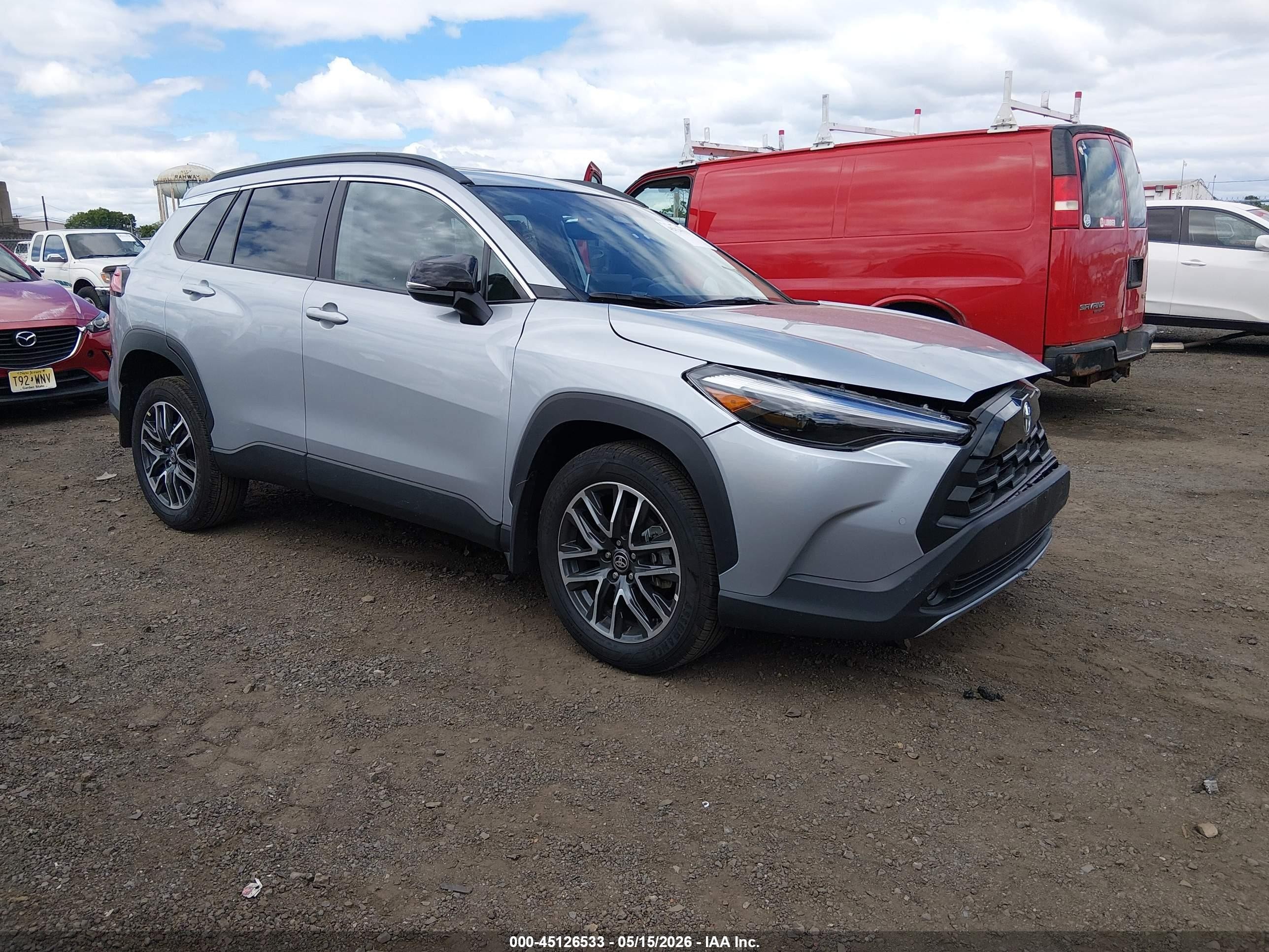 2026 Toyota Corolla Cross XLE, VIN 7MUDAABG5TV165791 — Front end