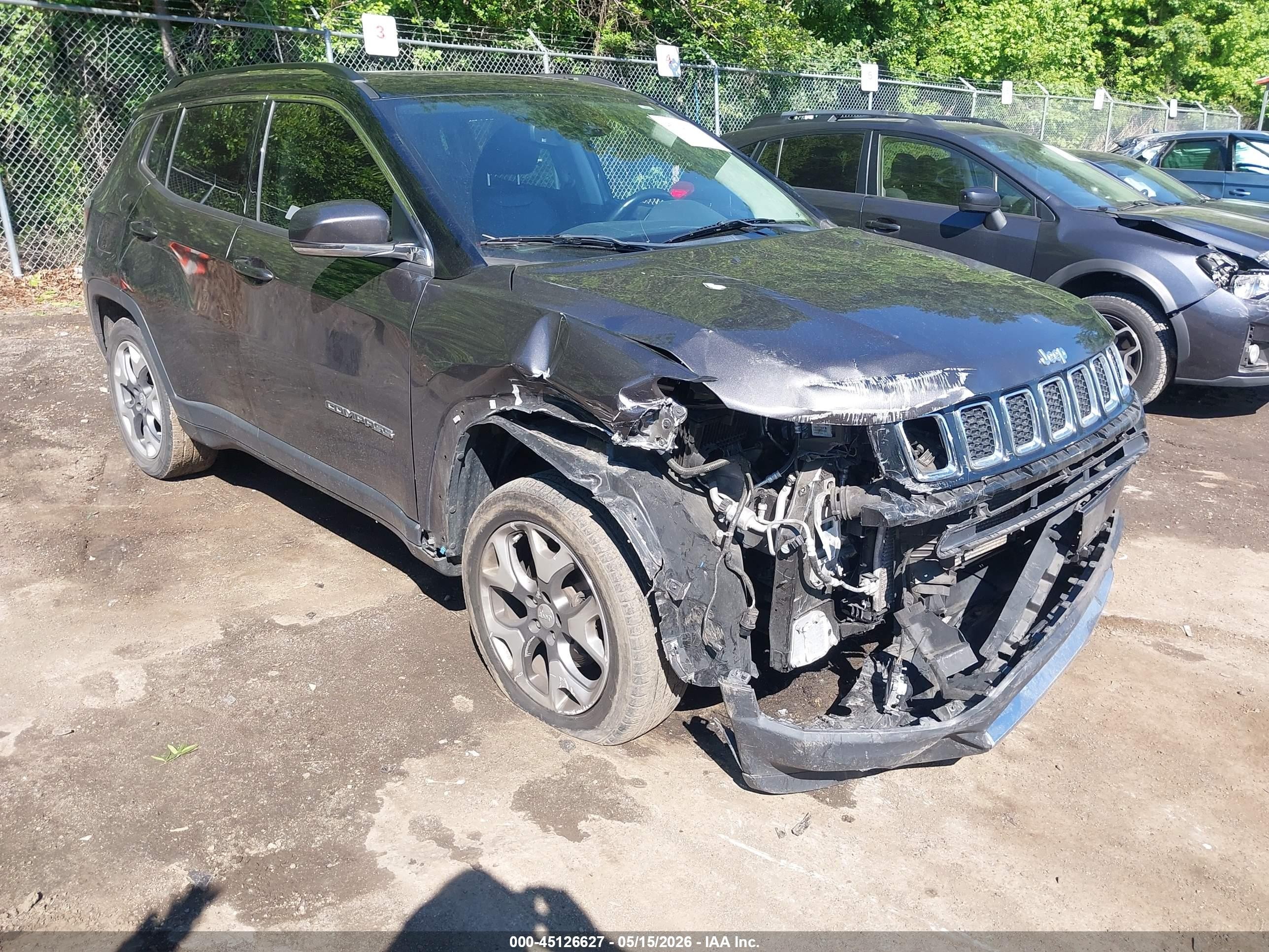 2021 Jeep Compass Limited, VIN 3C4NJDCB5MT502616 — All over