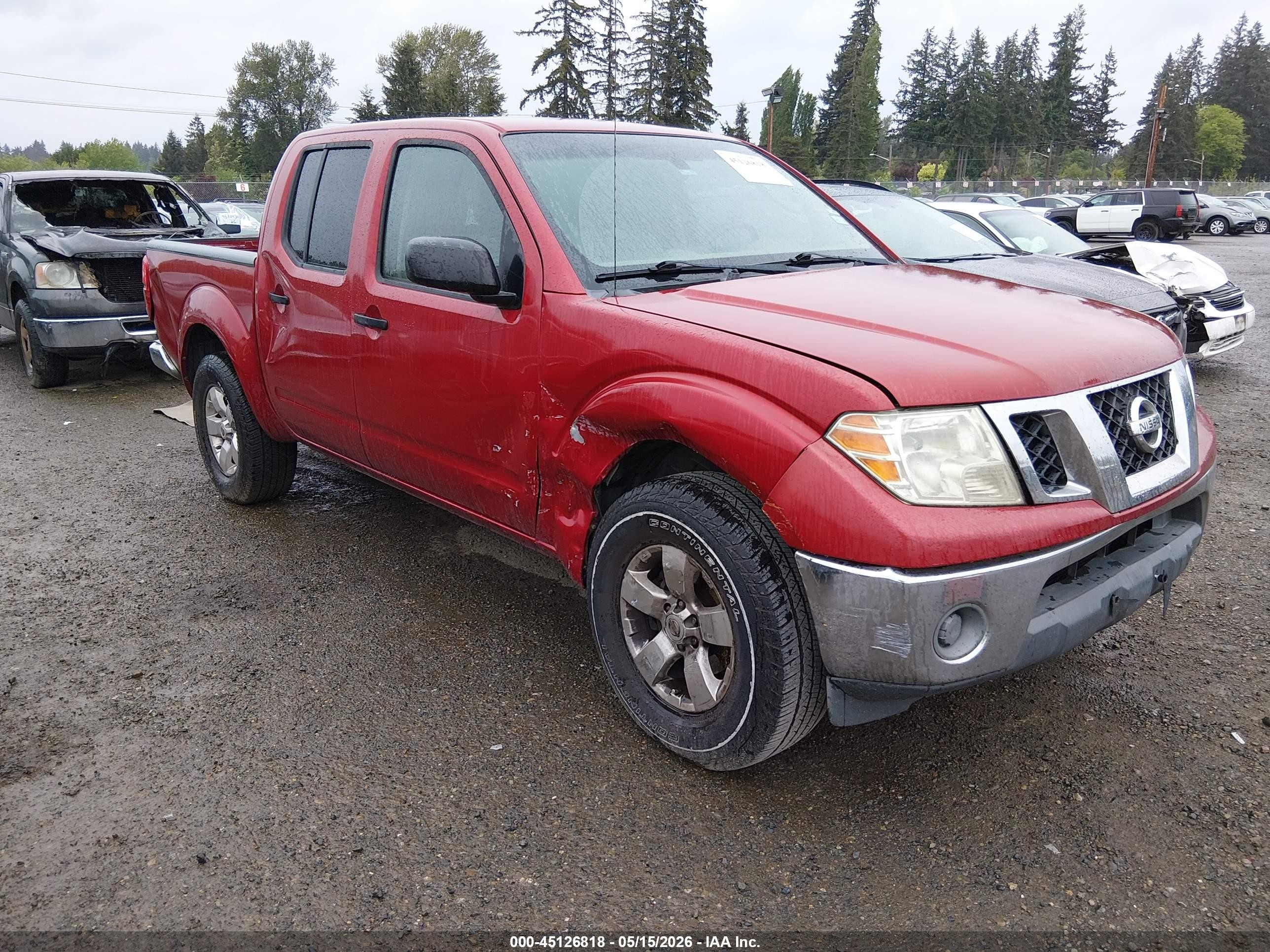 2011 Nissan Frontier SV, VIN 1N6AD0ERXBC429998 — Front end