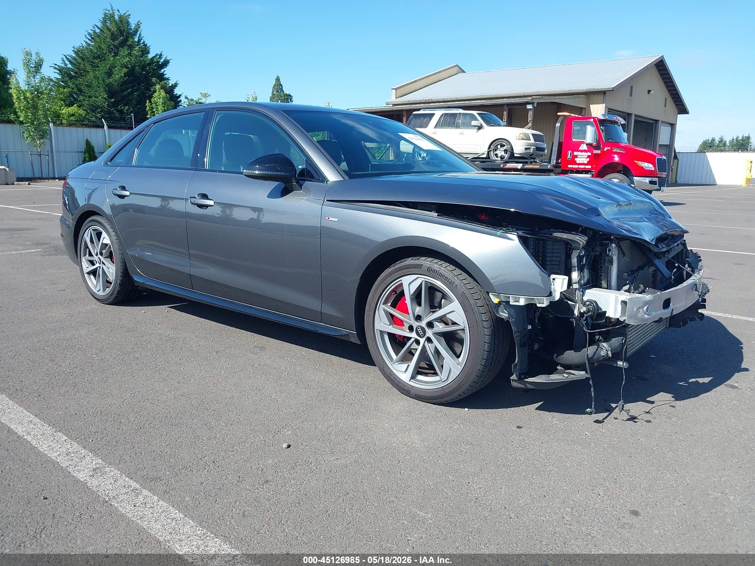 2024 Audi A4 S line Premium Plus, VIN WAUEAAF41RN002615 — Front end