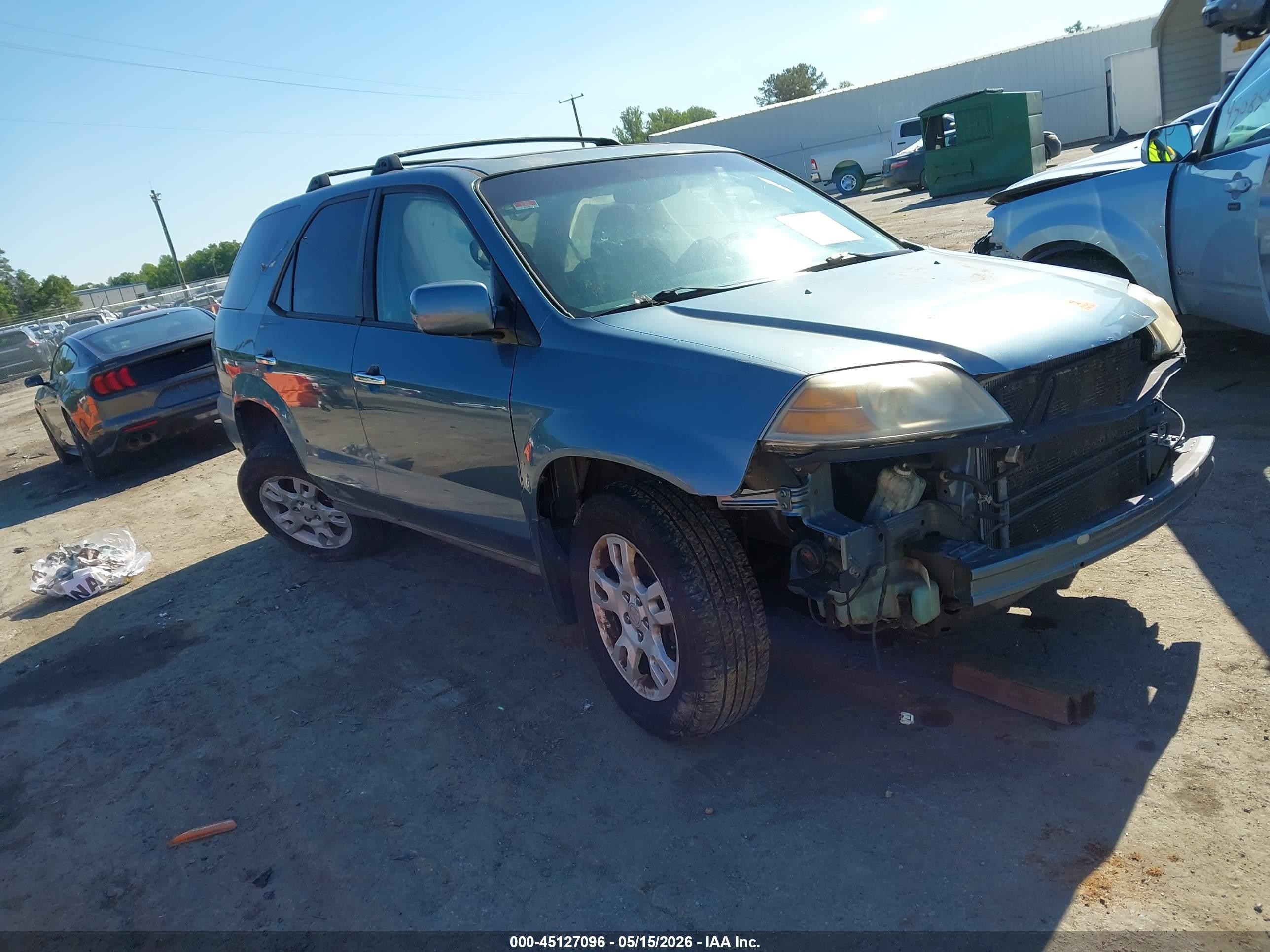 2006 Acura MDX Touring RES, VIN 2HNYD18726H510234 — Side
