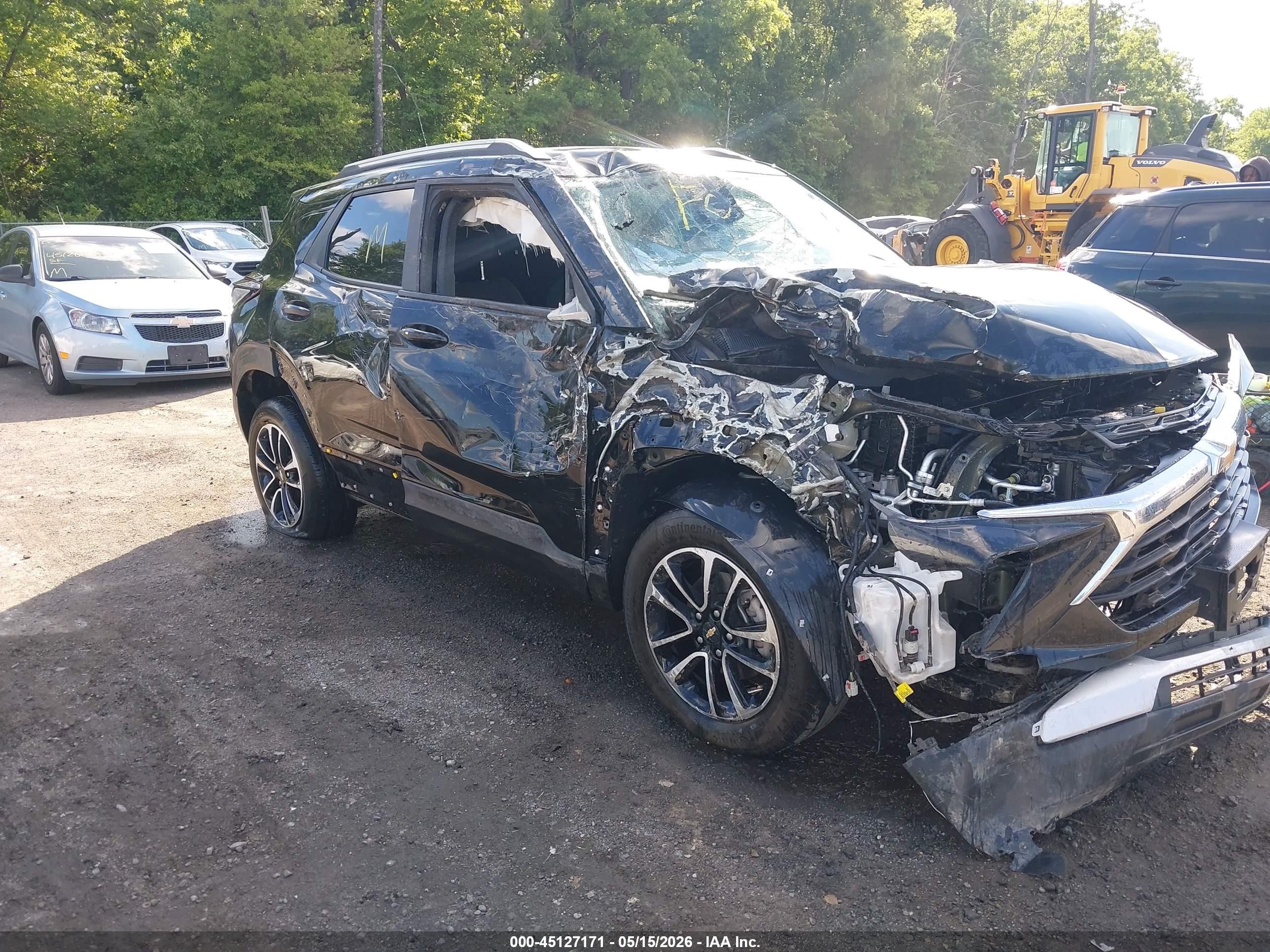 2024 Chevrolet TrailBlazer LT, VIN KL79MRSL9RB067783 — Rollover