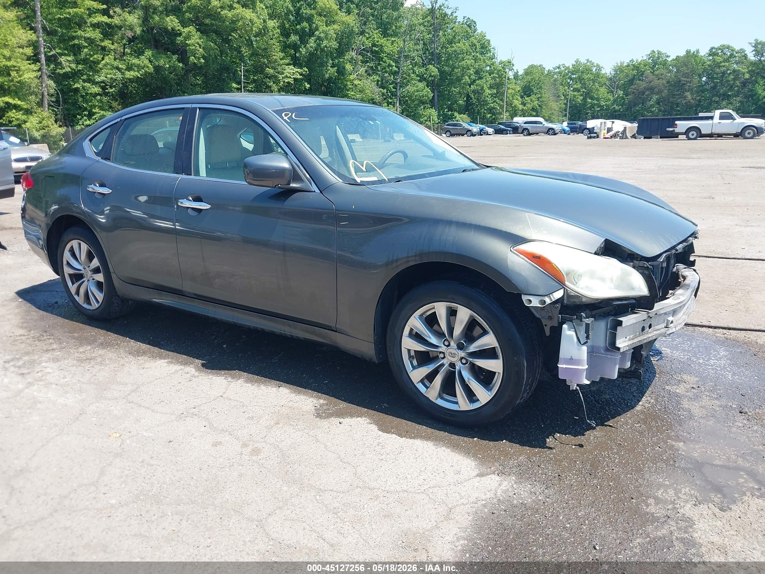 2012 Infiniti M, VIN JN1BY1AR5CM394888 — Front end