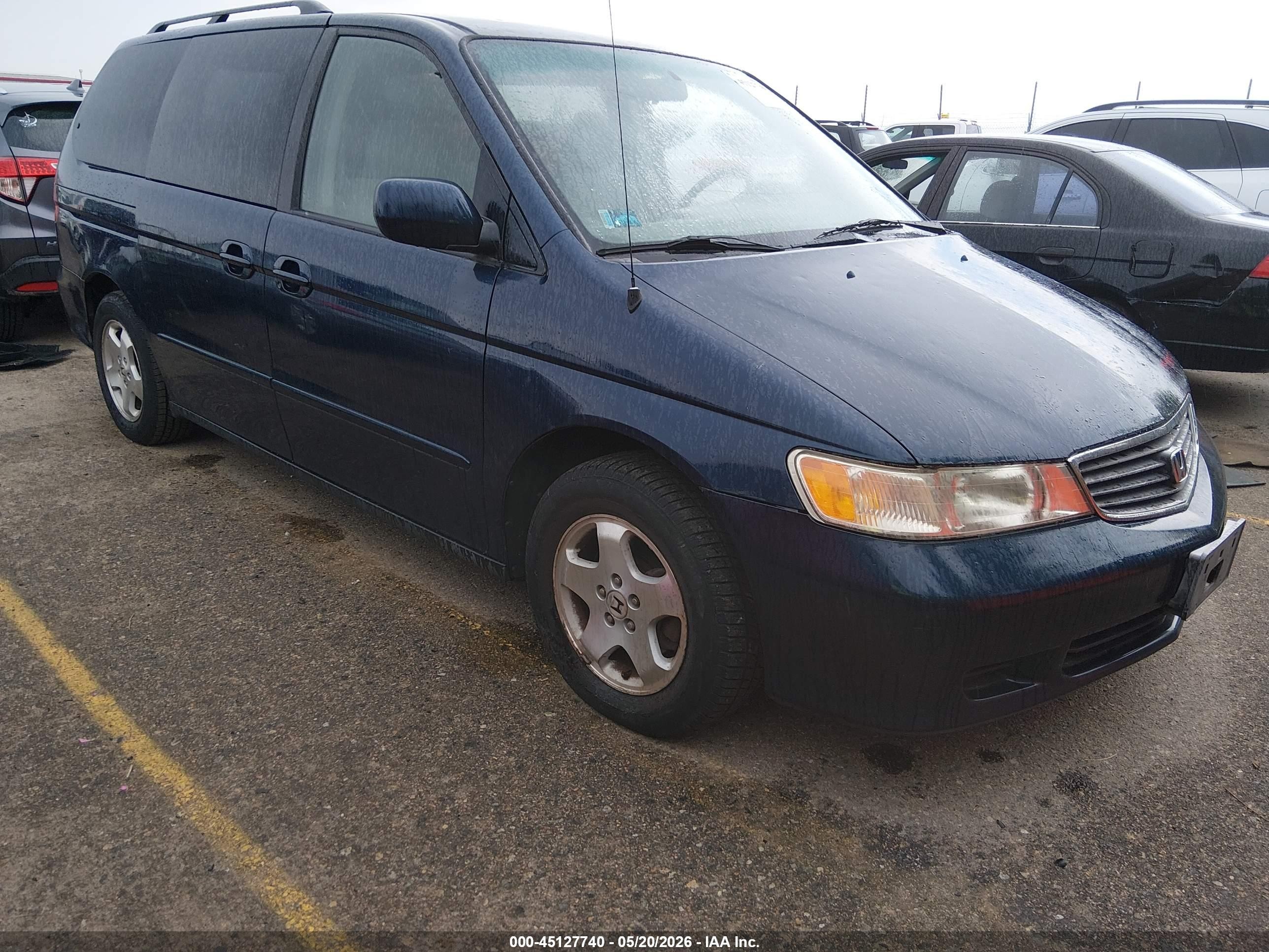 1999 Honda Odyssey EX, VIN 2HKRL1866XH532234 — Normal wear
