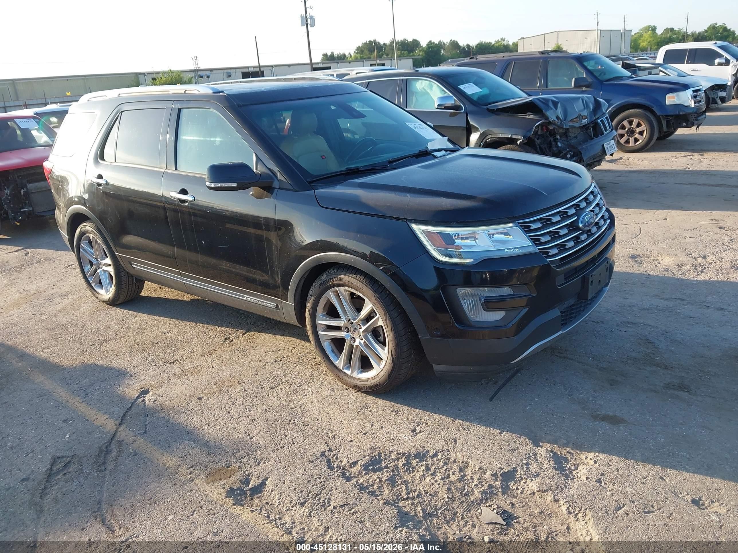 2017 Ford Explorer Limited, VIN 1FM5K7F86HGD85441 — Undercarriage