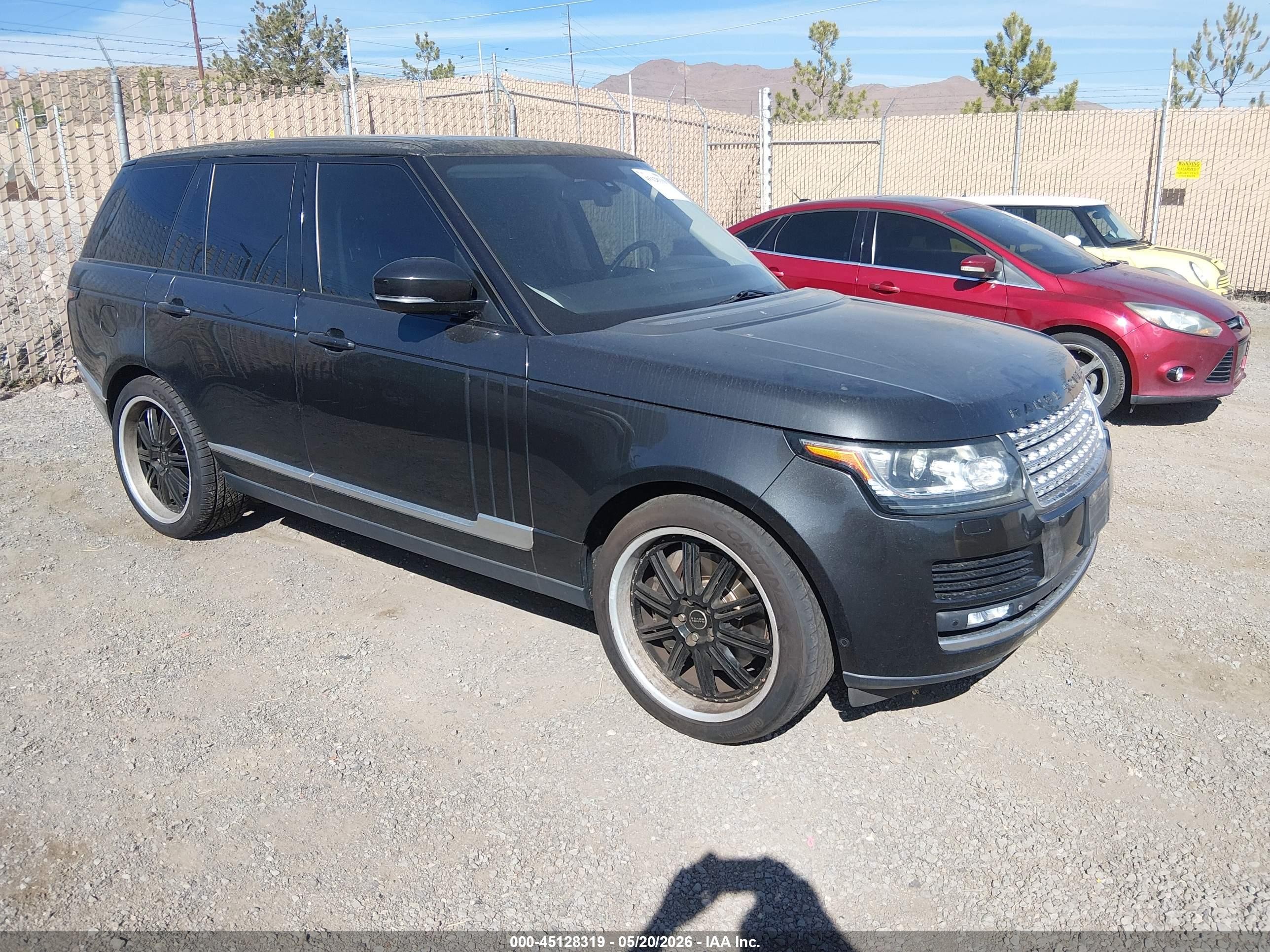 2013 Land Rover Range Rover SC, VIN SALGS2EFXDA104523 — Auction photo