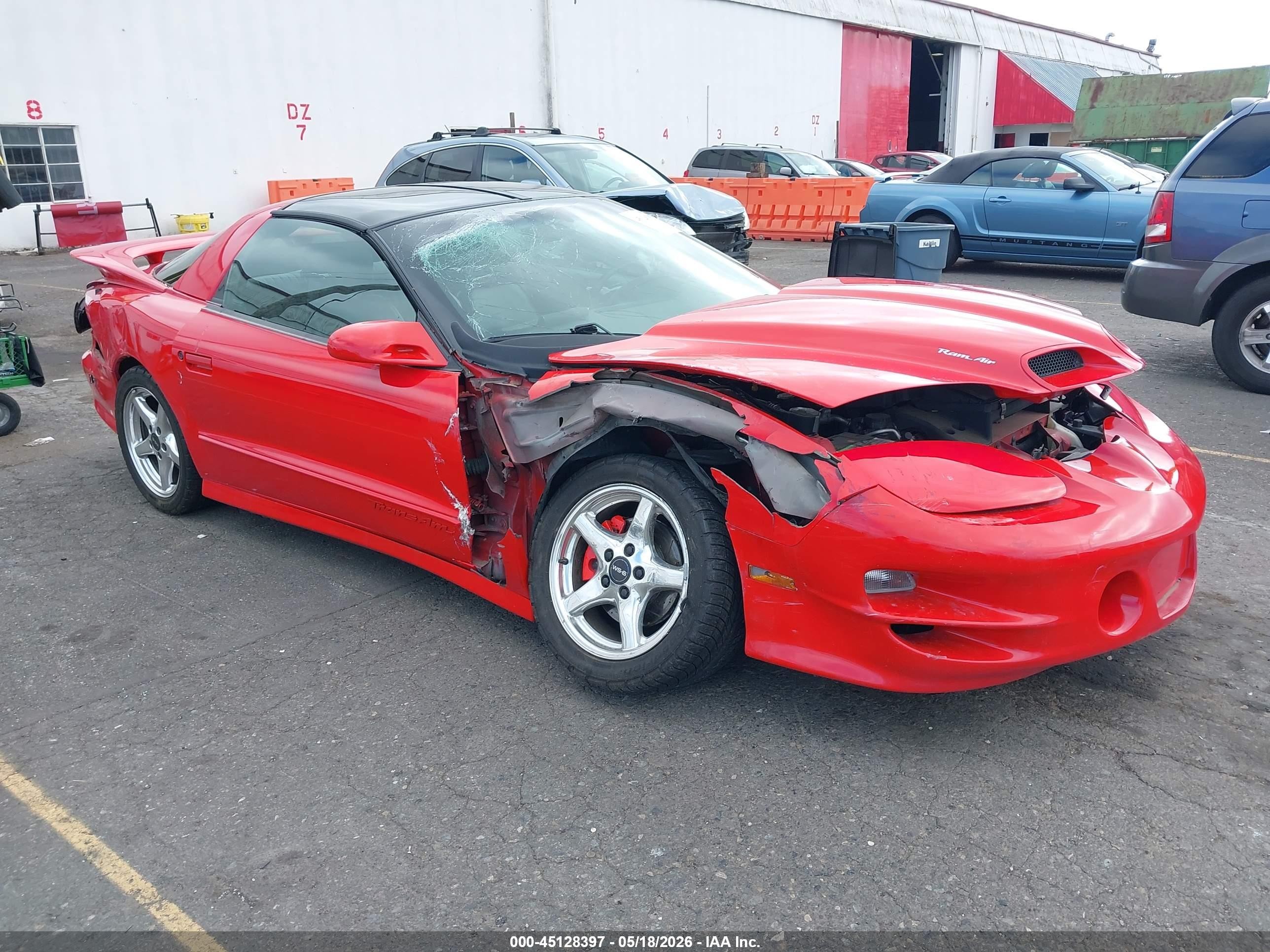 2001 Pontiac Firebird Formula, VIN 2G2FV22G812110896 — Side